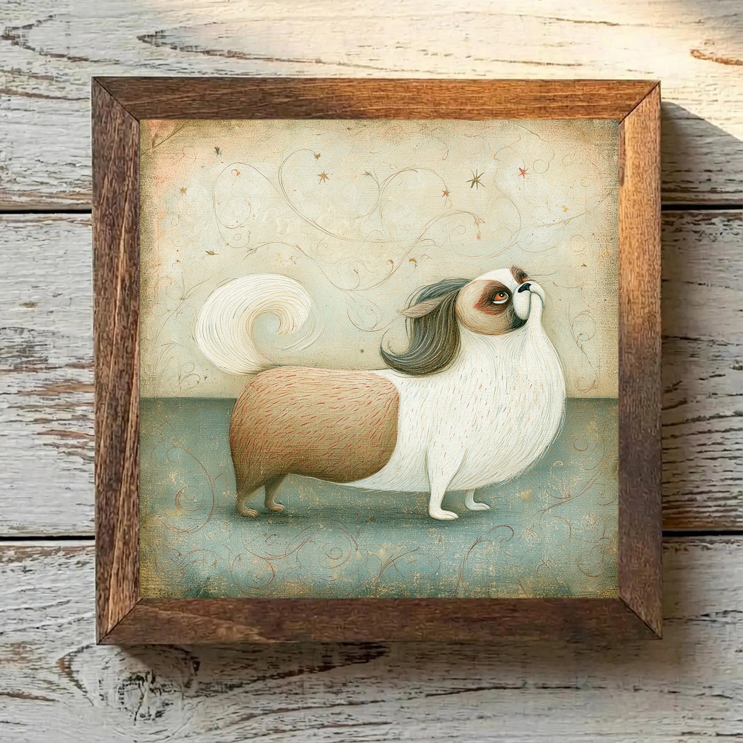 Pekingese Parti - Variation 4