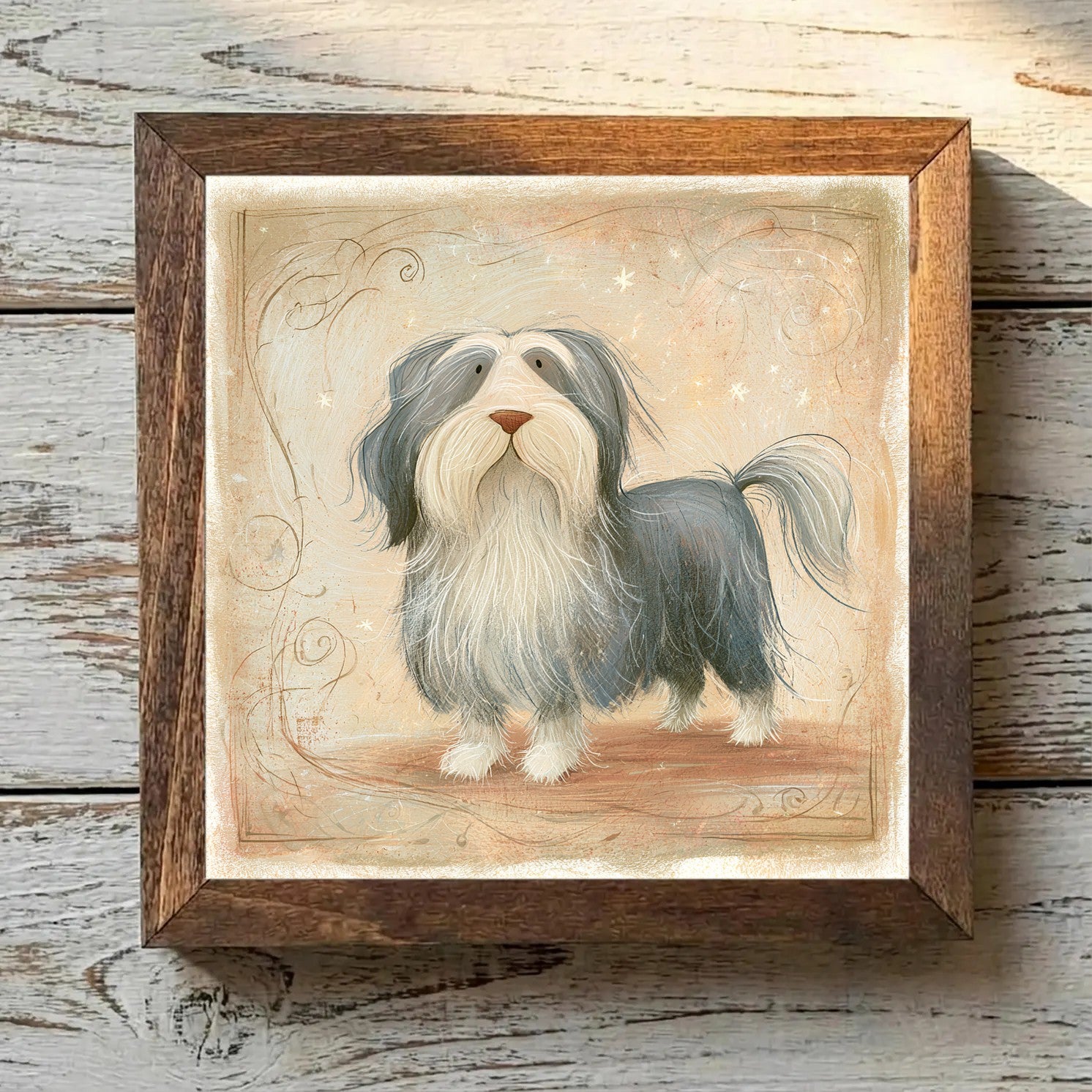 Polish Lowland Sheepdog Gray - Variation 3