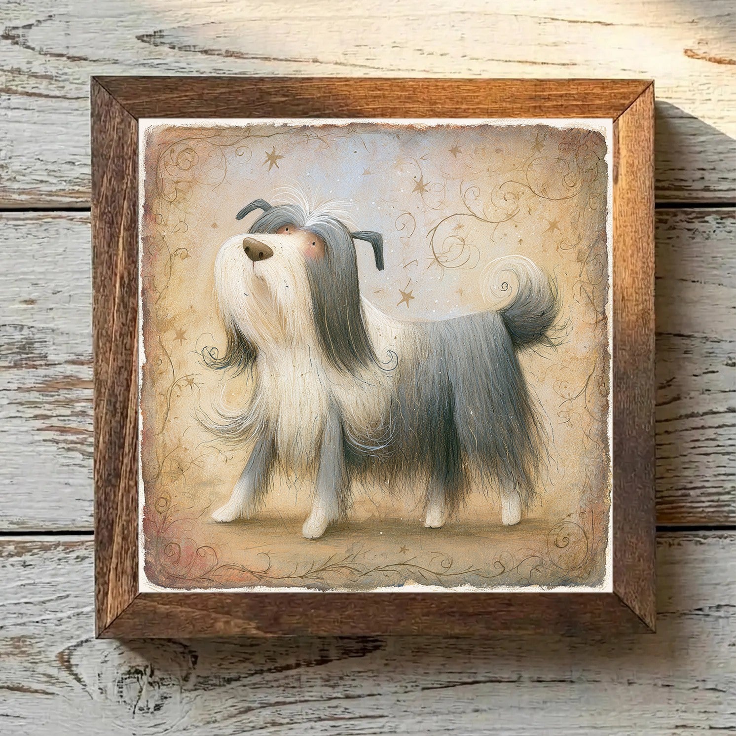 Polish Lowland Sheepdog Gray - Variation 4