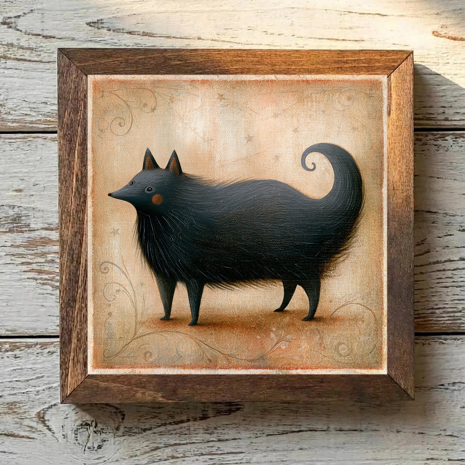 Pomeranian Black - Variation 1
