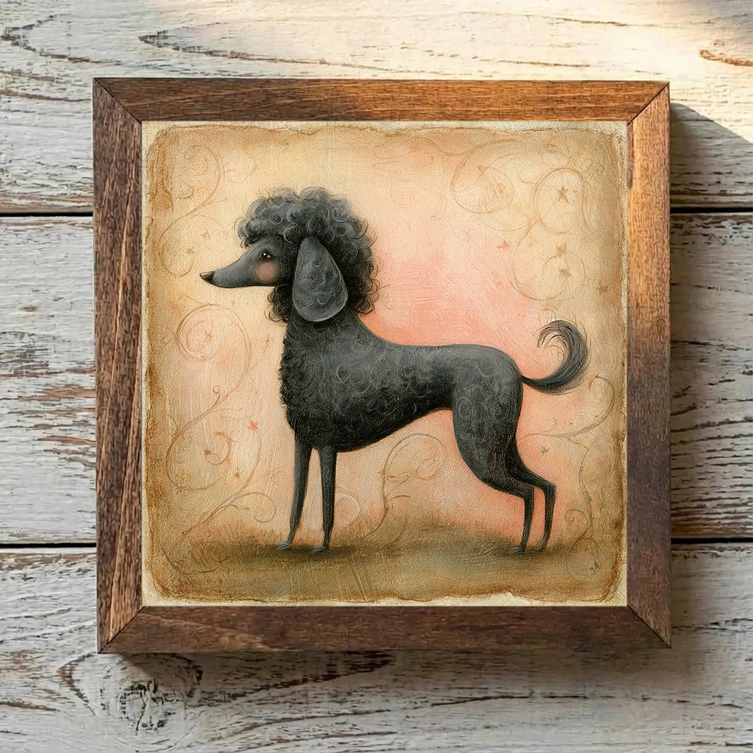 Poodle (Miniature) Black - Variation 1