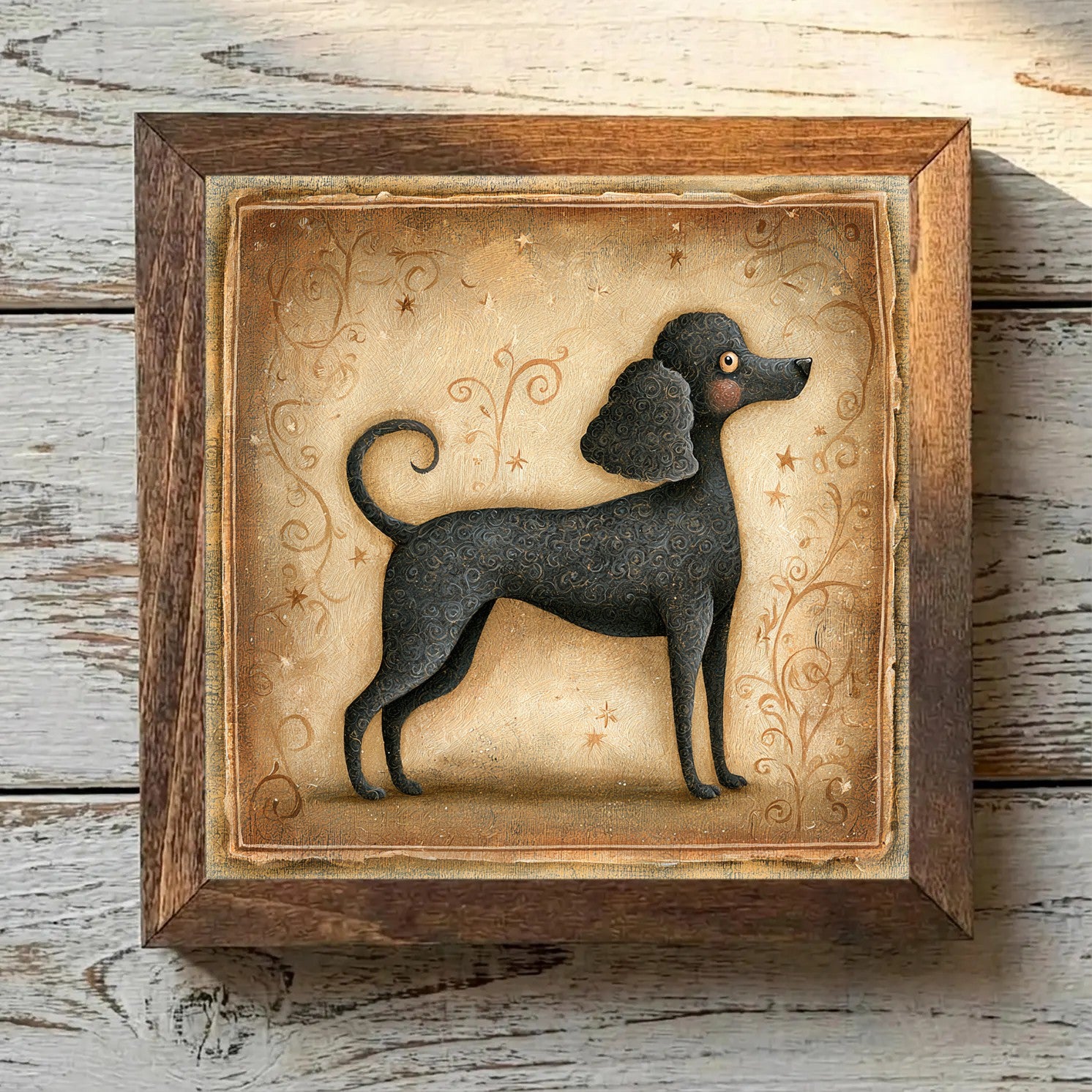 Poodle (Miniature) Black - Variation 3