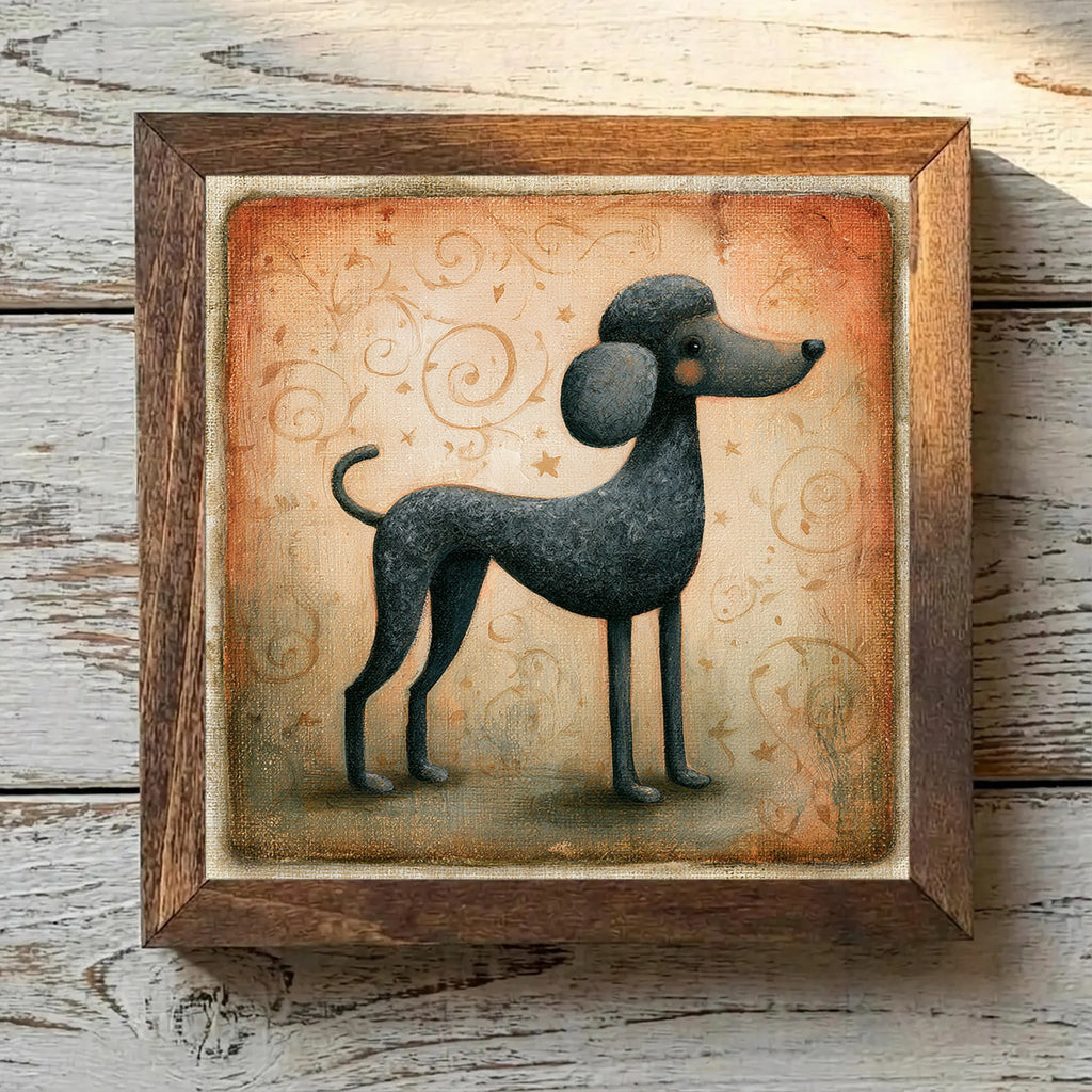 Poodle (Miniature) Black - Variation 4