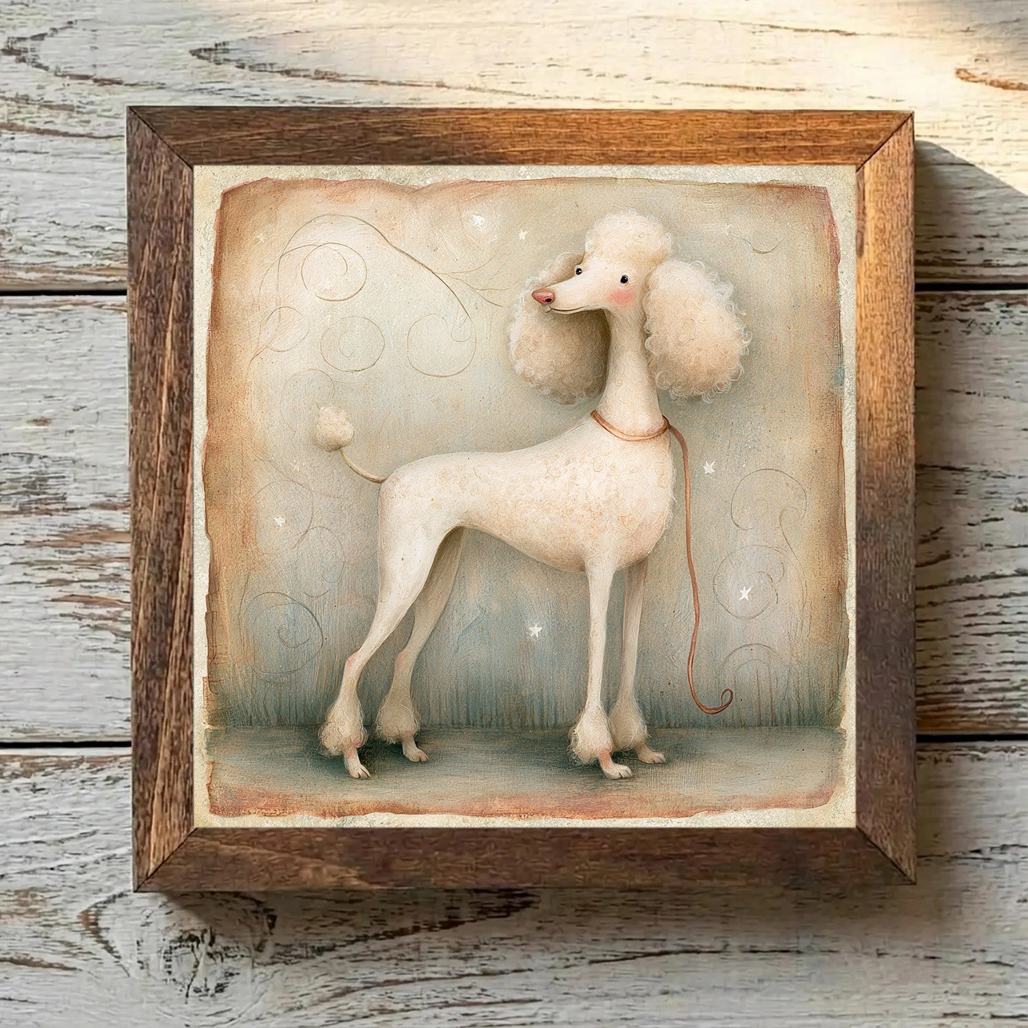 Poodle (Miniature) Cream - Variation 2