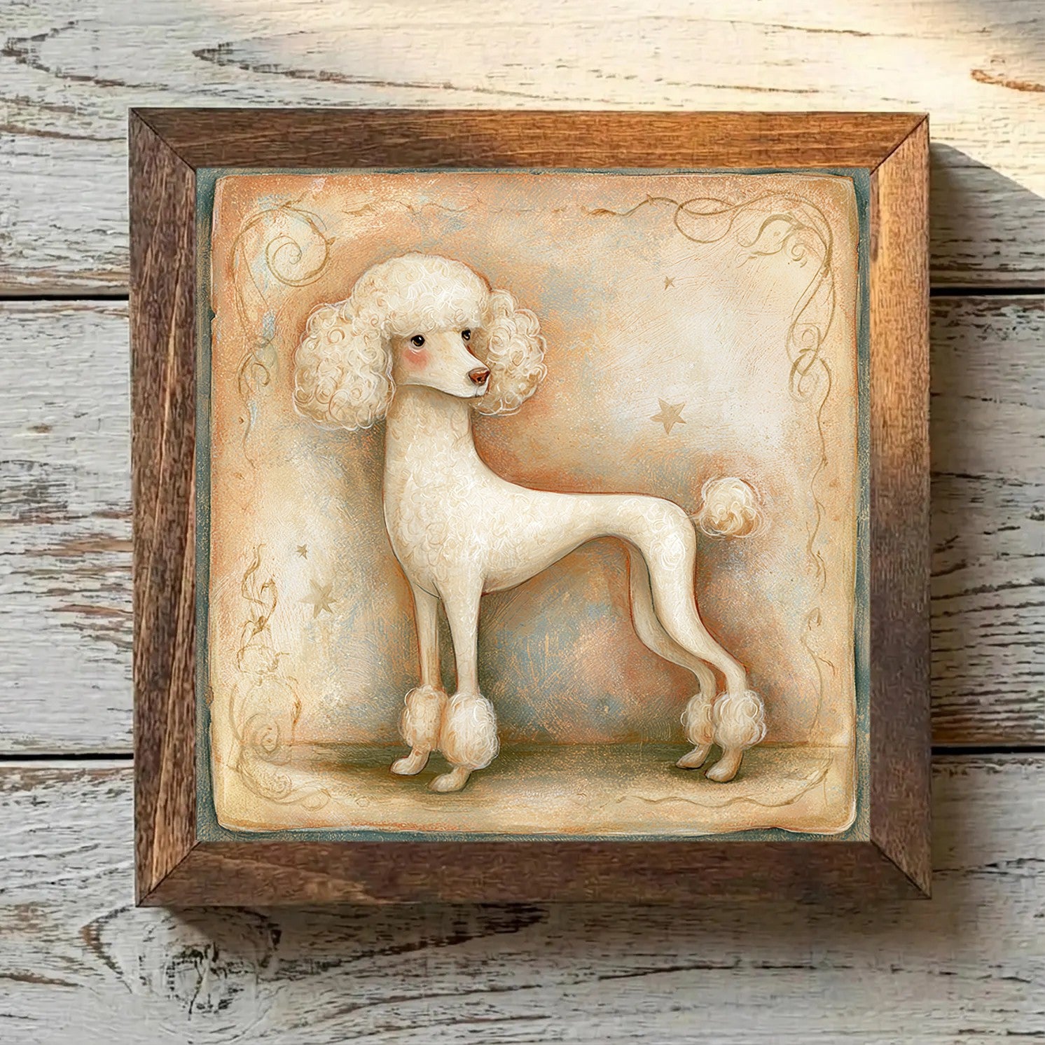 Poodle (Miniature) Cream - Variation 3