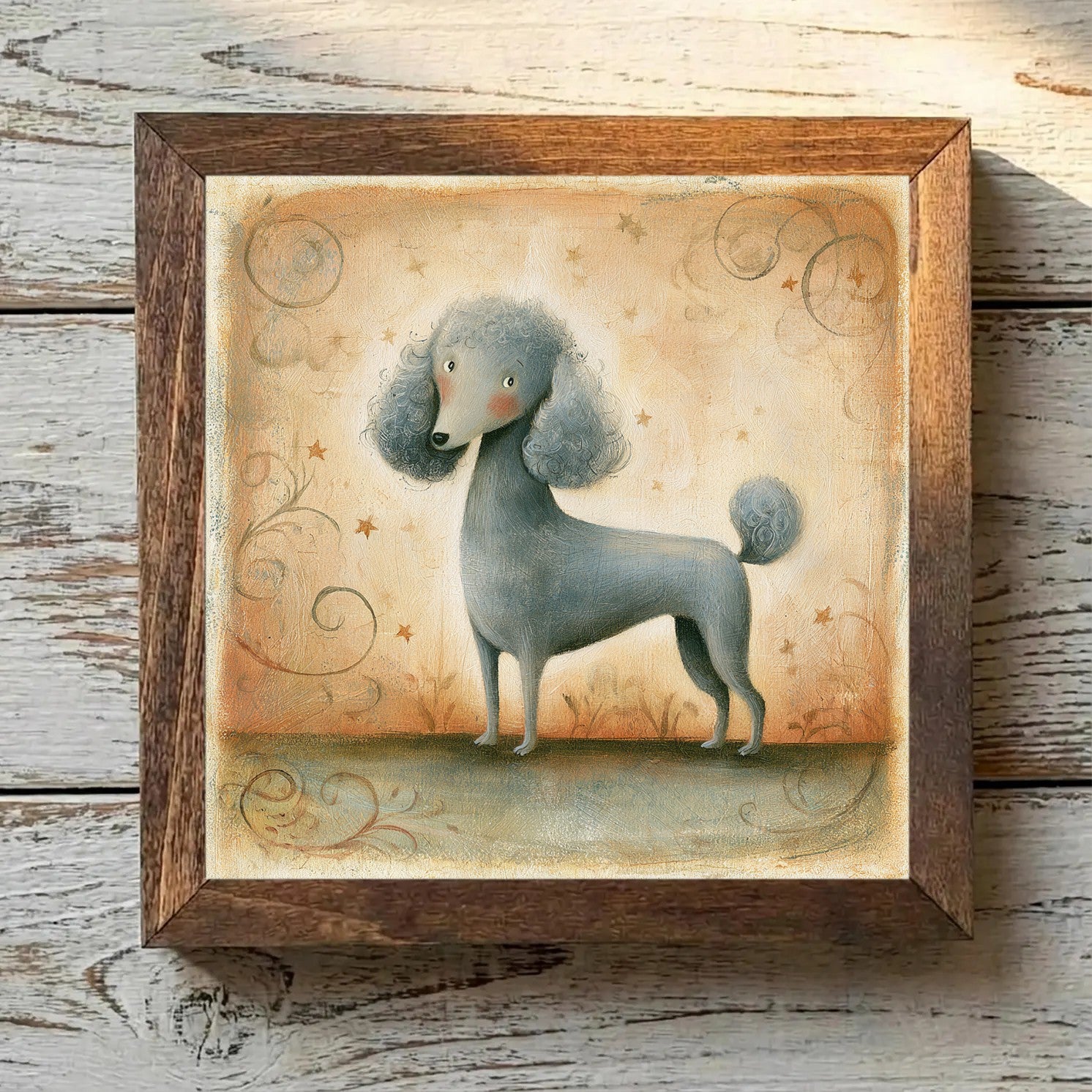 Poodle (Miniature) Gray - Variation 3