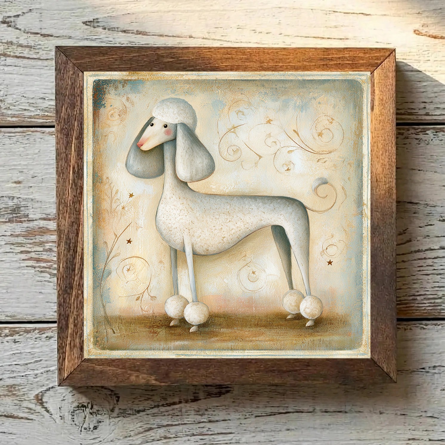 Poodle (Miniature) Gray - Variation 4
