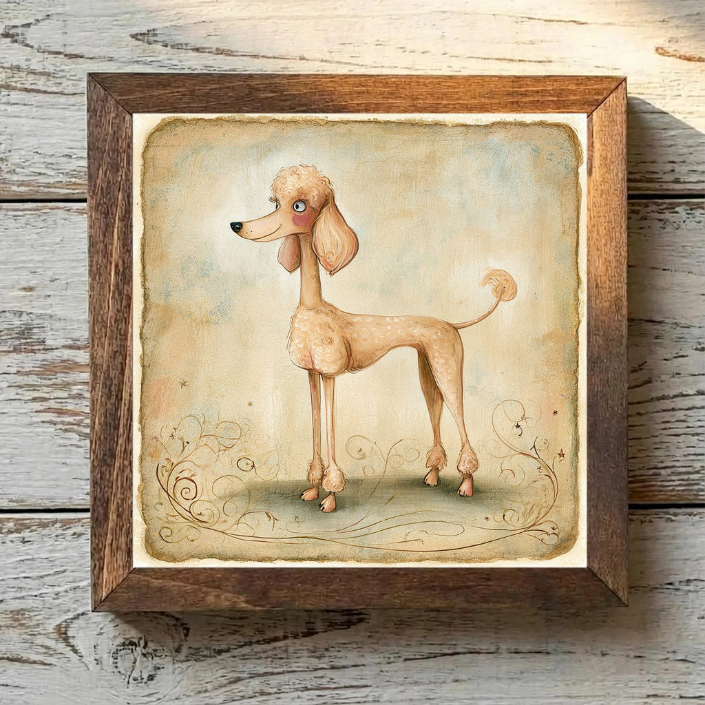 Poodle (Standard) Apricot - Variation 2
