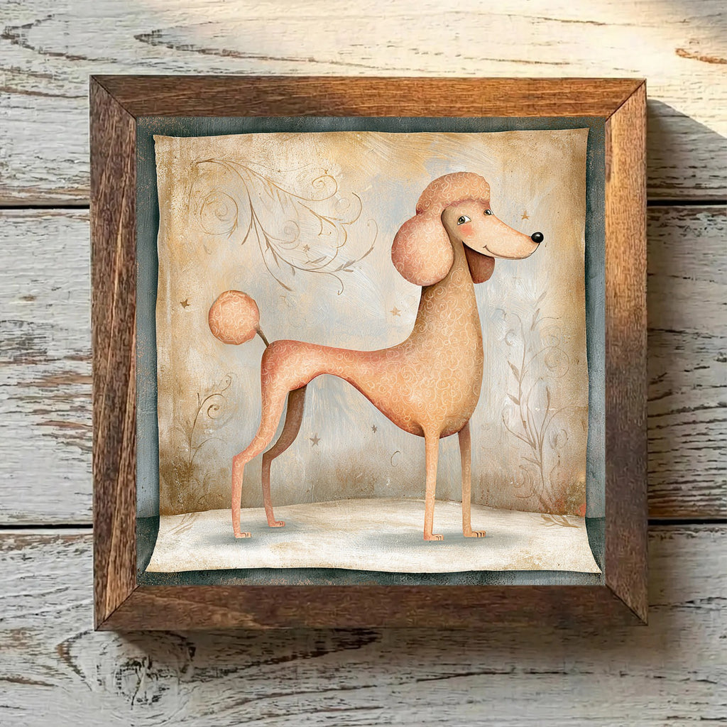 Poodle (Standard) Apricot - Variation 3