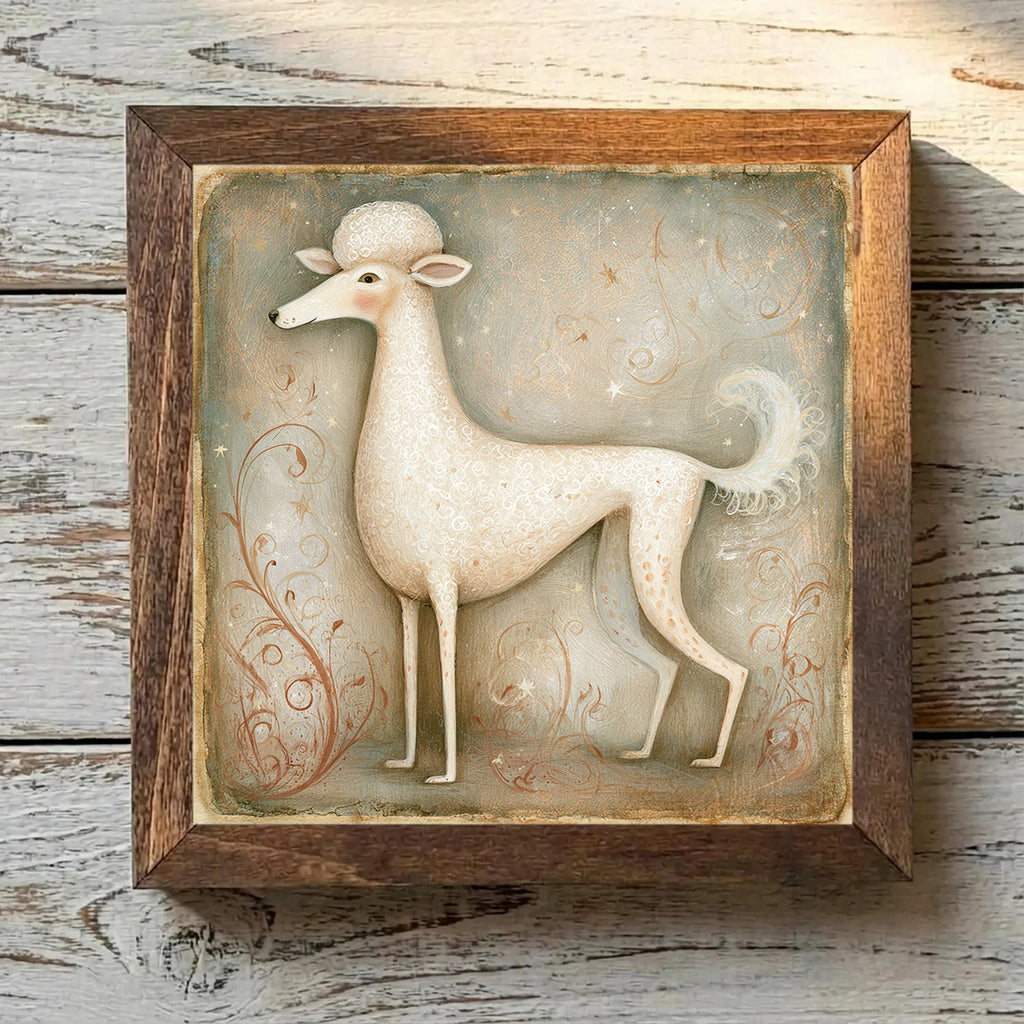 Poodle (Standard) Cream - Variation 4