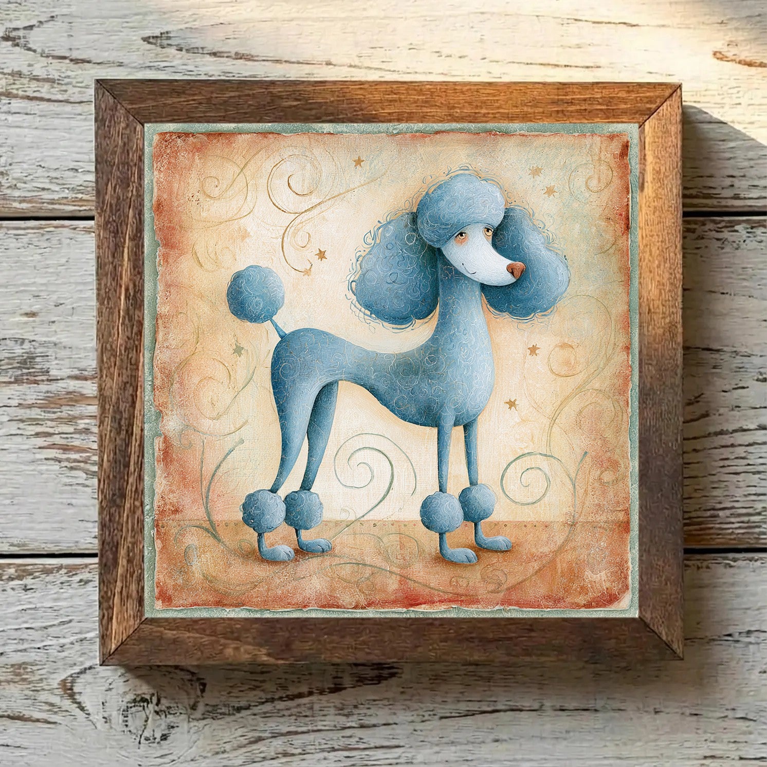 Poodle (Toy) Blue - Variation 4