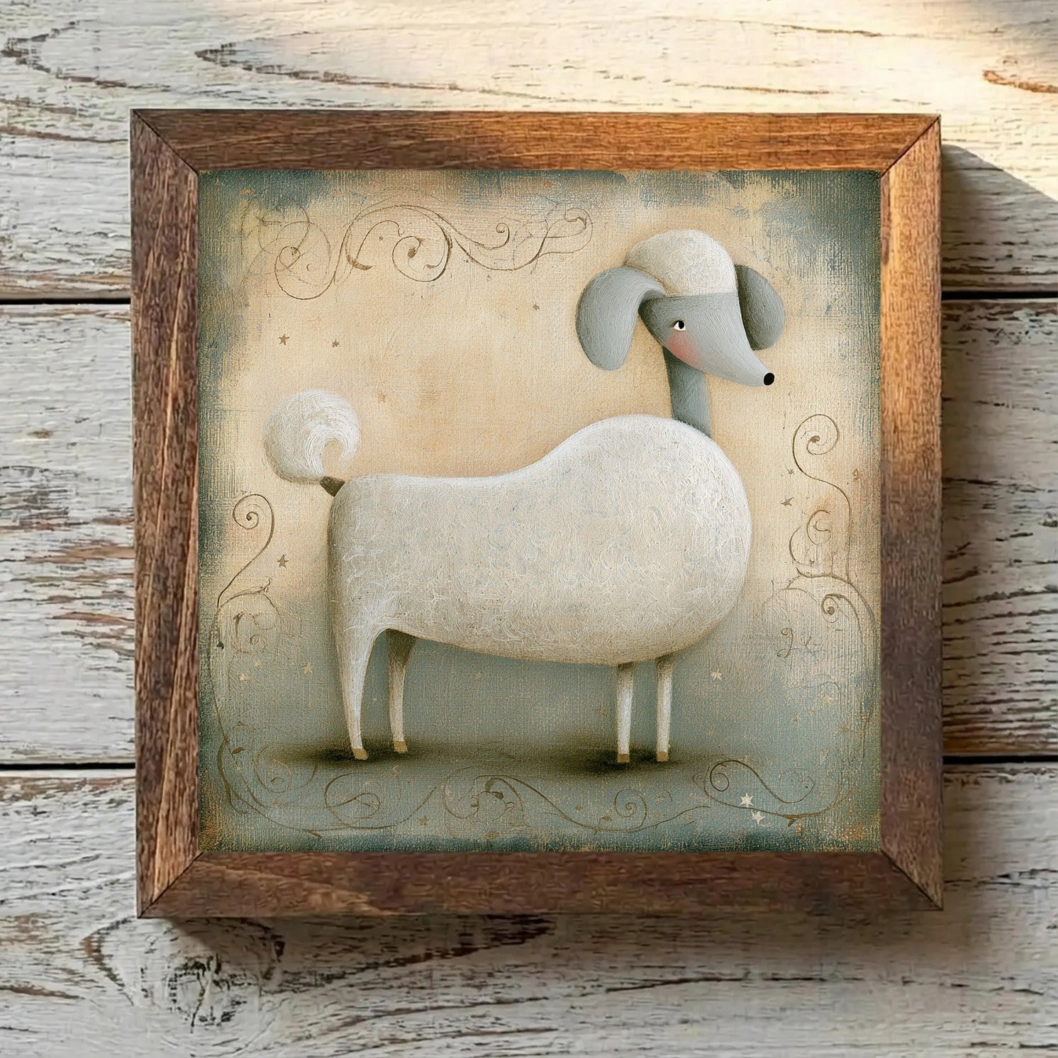 Poodle (Toy) Gray - Variation 1