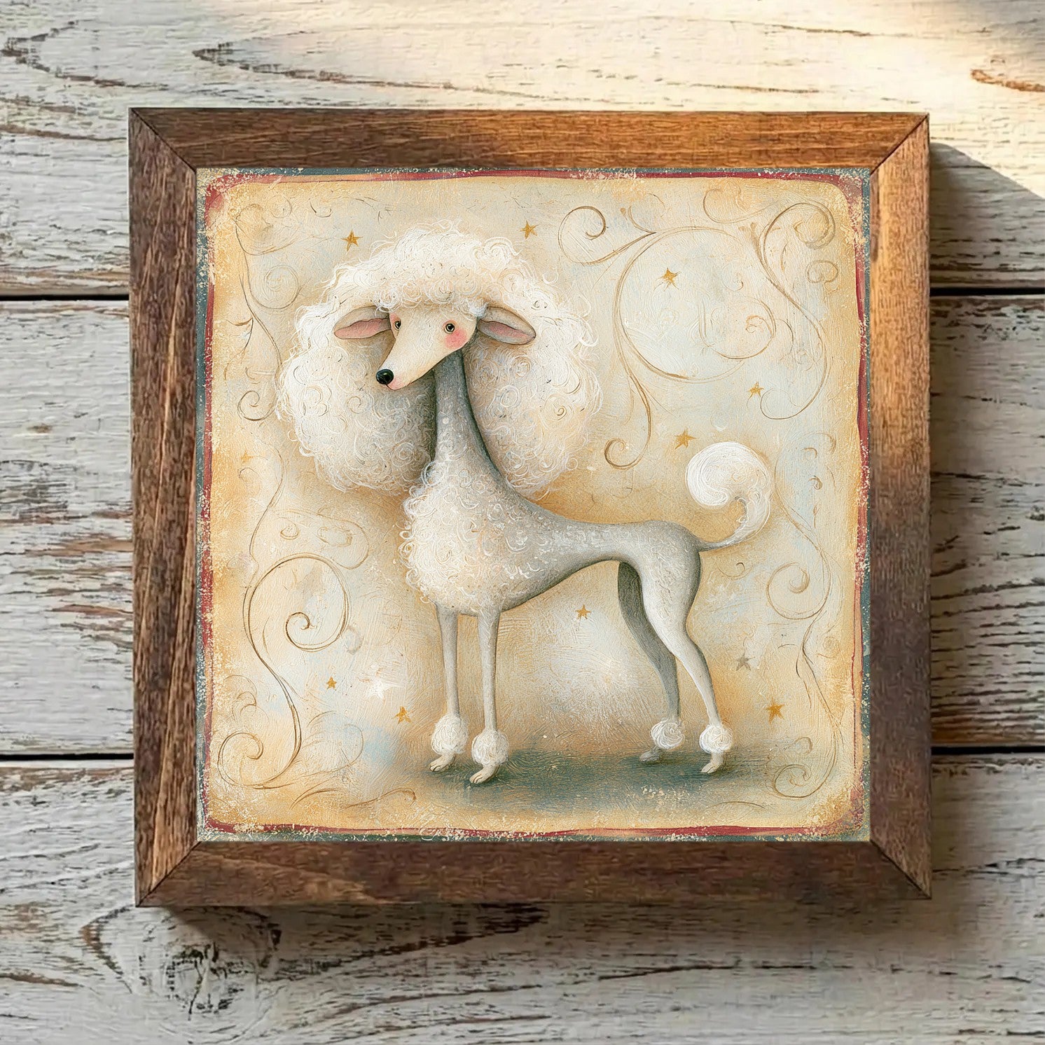 Poodle (Toy) Gray - Variation 2