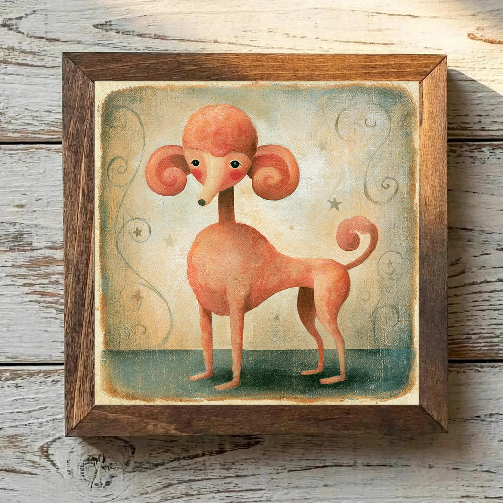 Poodle (Toy) Red - Variation 1