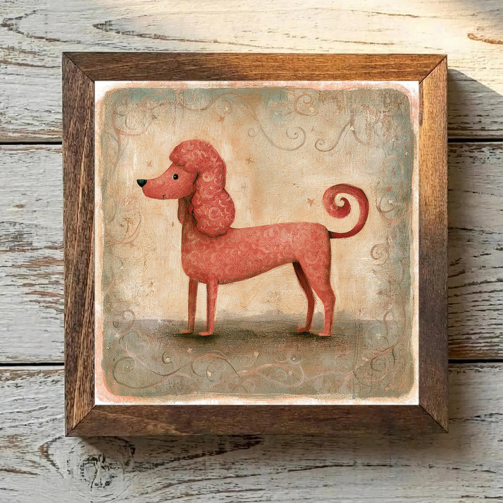 Poodle (Toy) Red - Variation 2