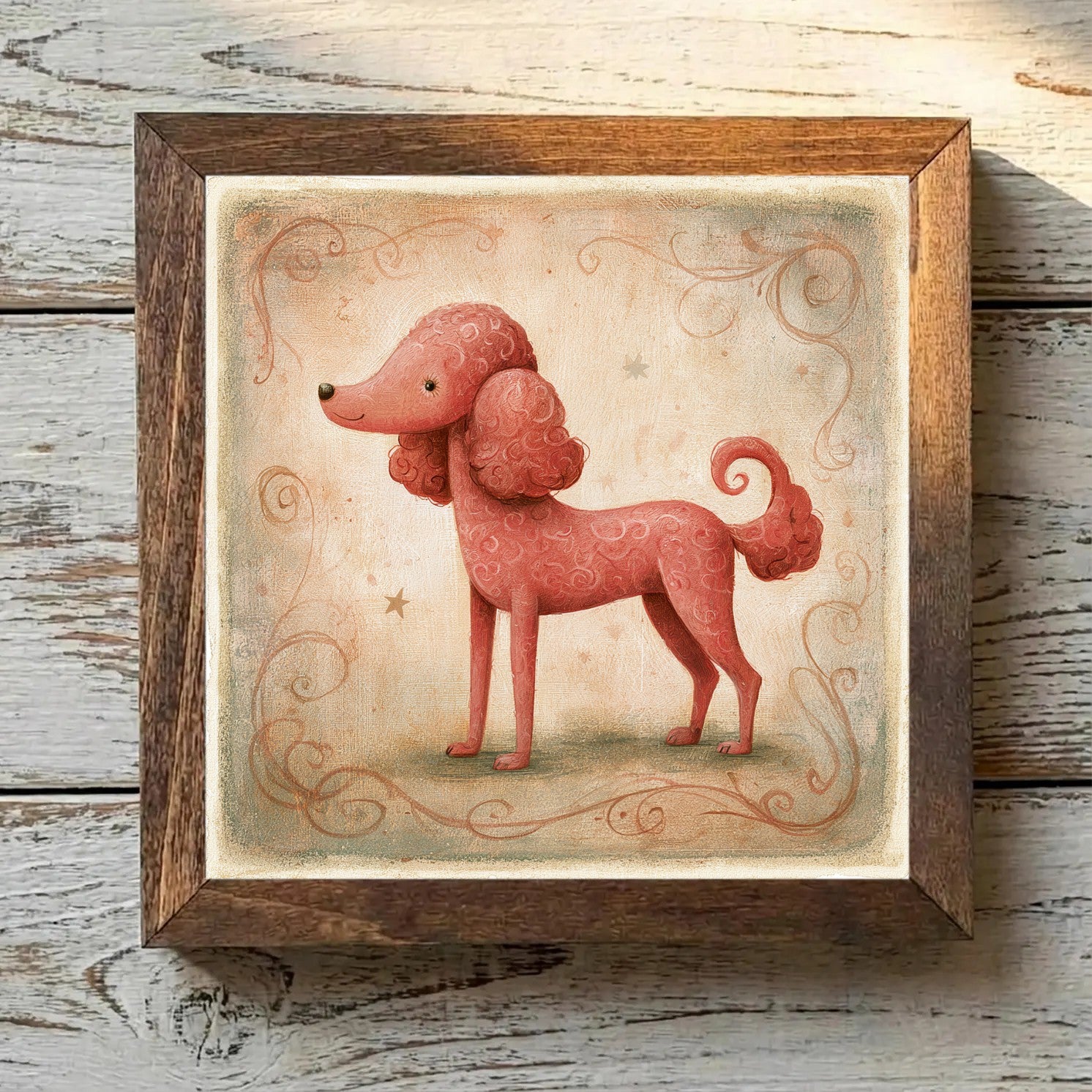 Poodle (Toy) Red - Variation 4
