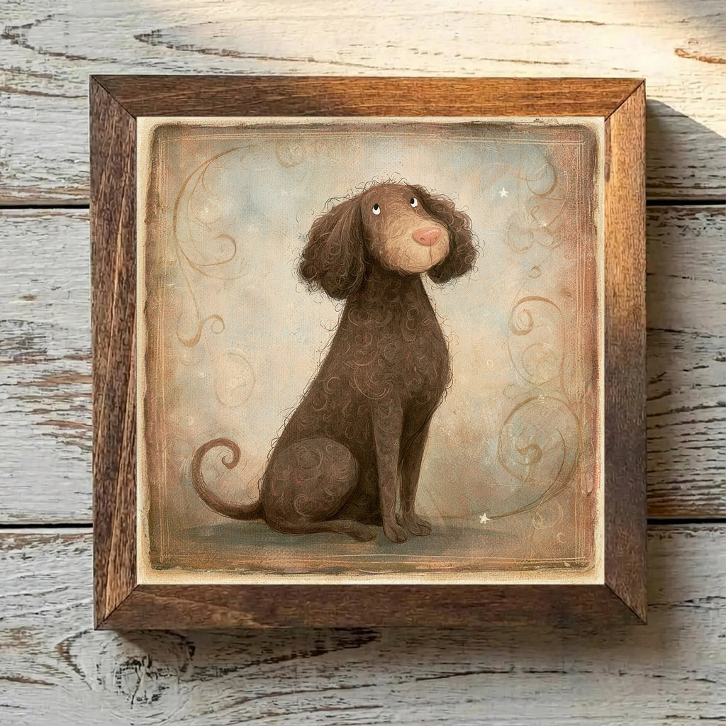 Portuguese Water Dog Brown - Variation 4