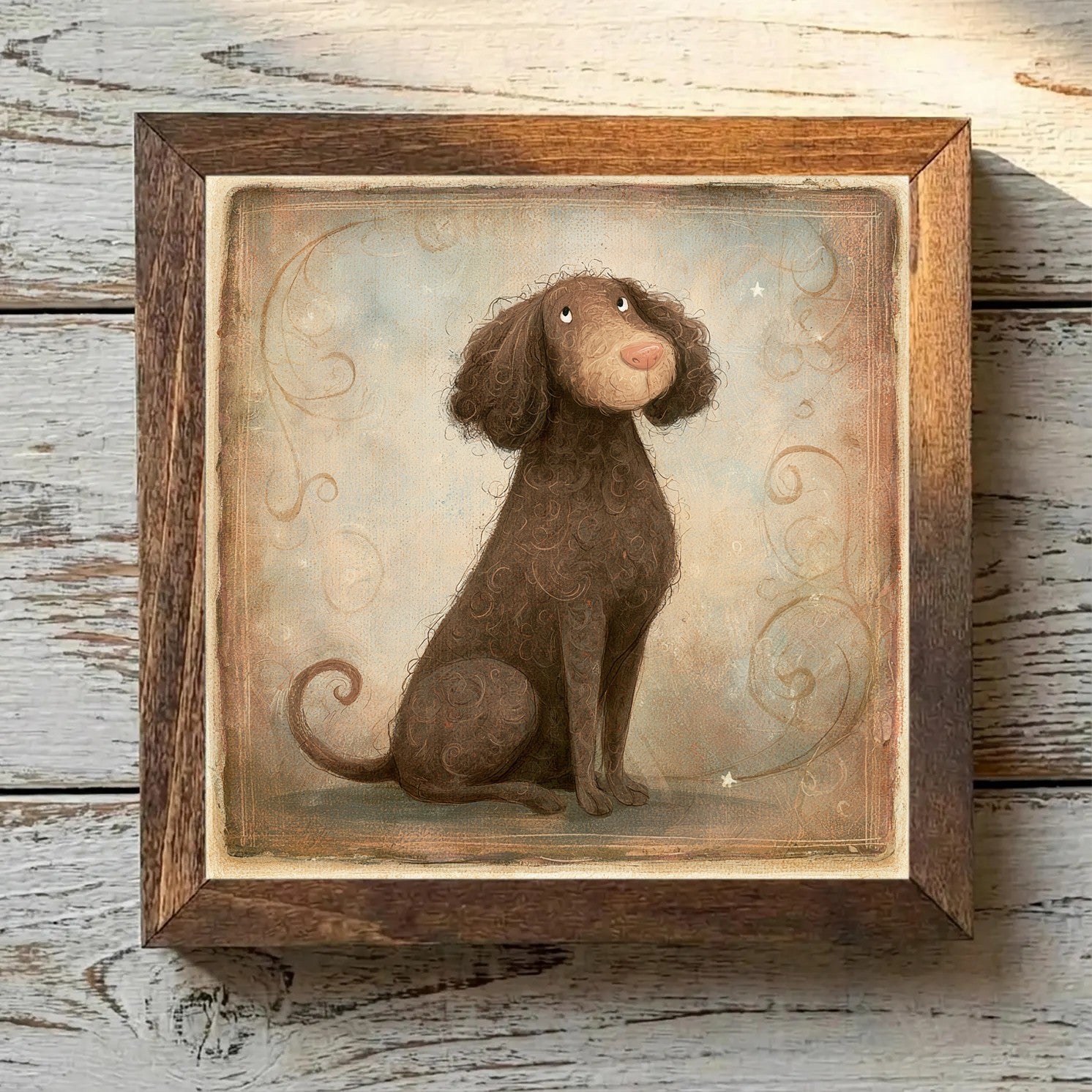 Portuguese Water Dog Brown - Variation 4