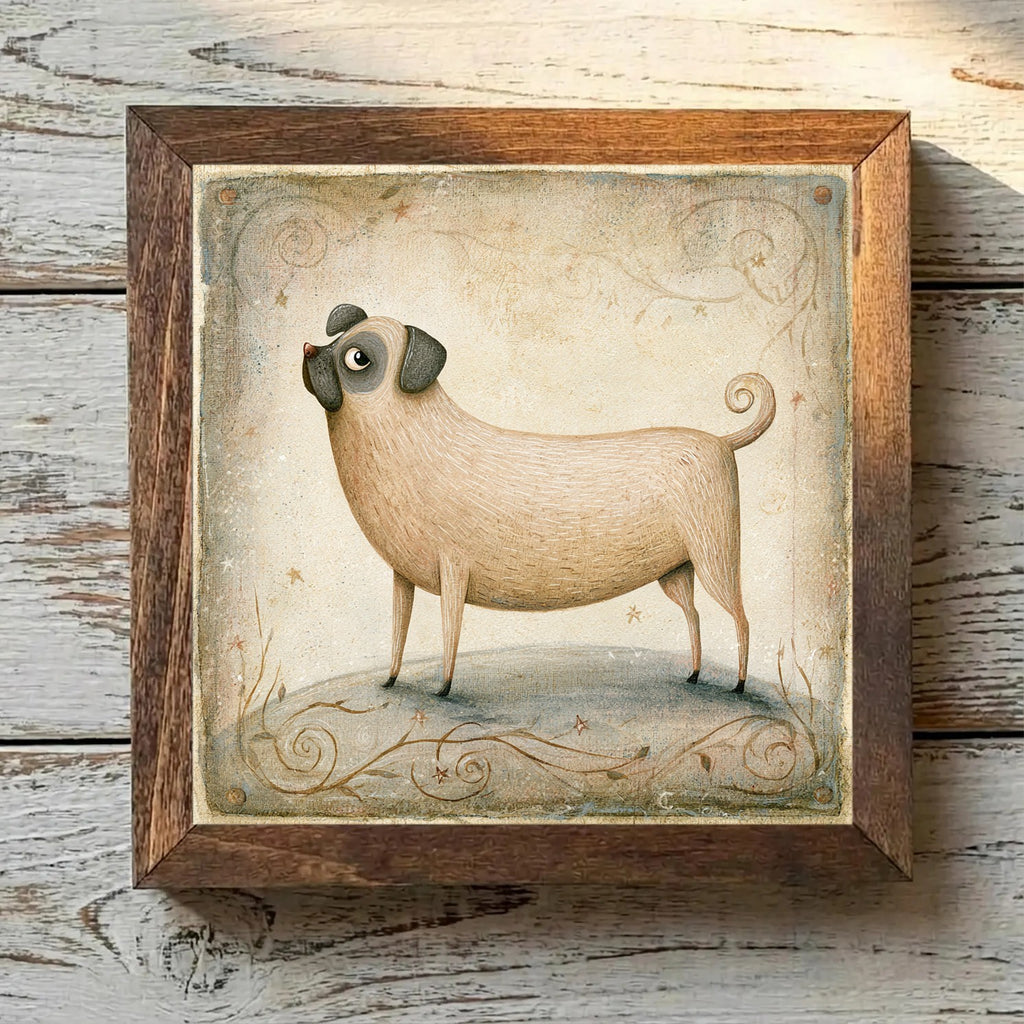 Pug Fawn - Variation 1