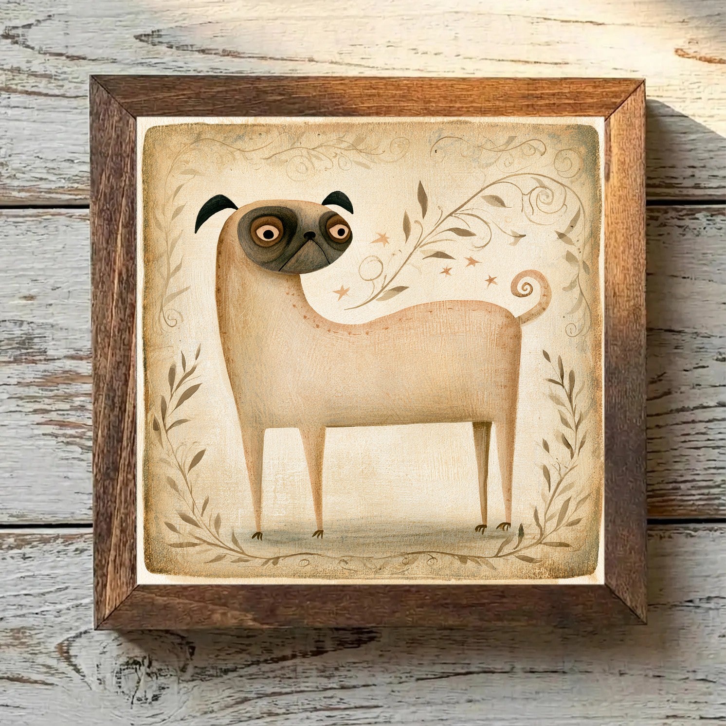 Pug Fawn - Variation 2