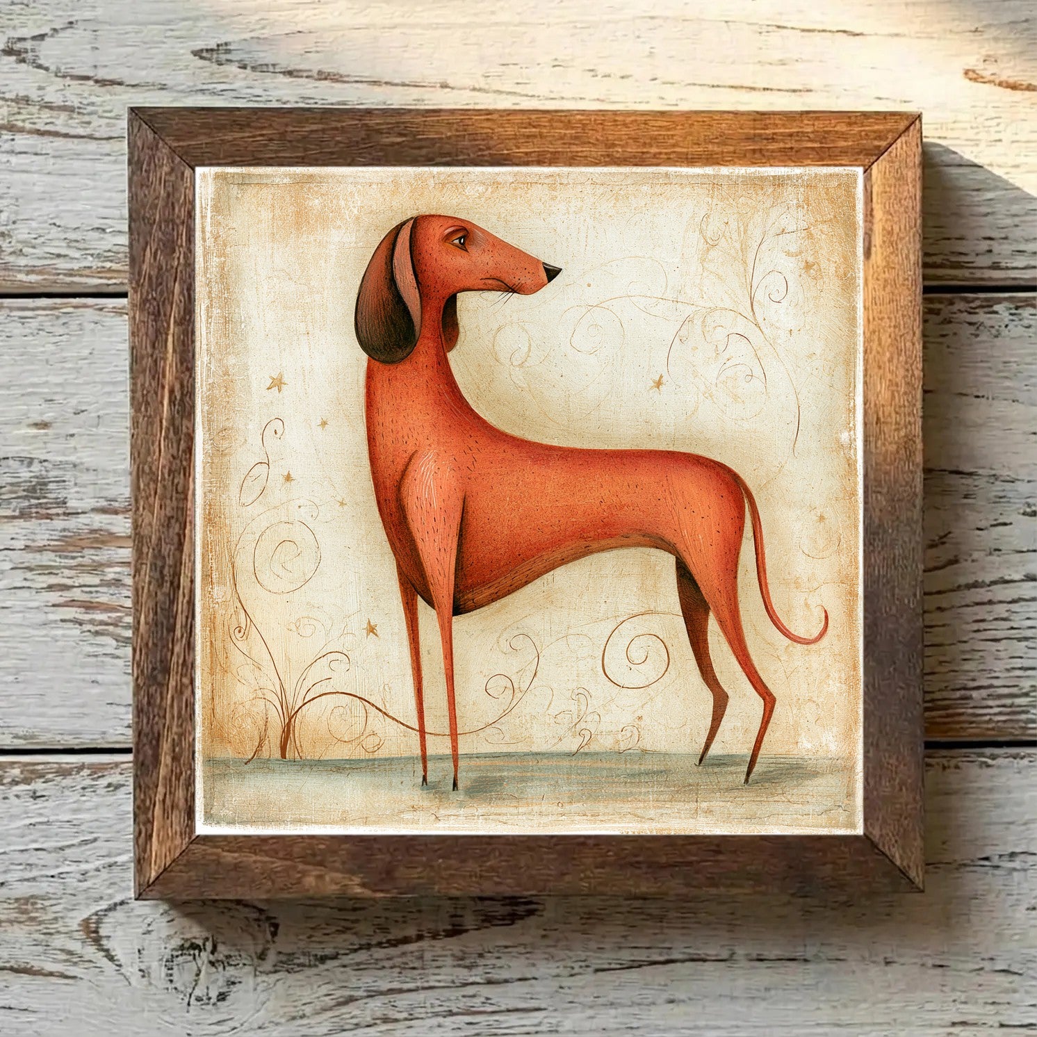 Redbone Coonhound Red - Variation 1