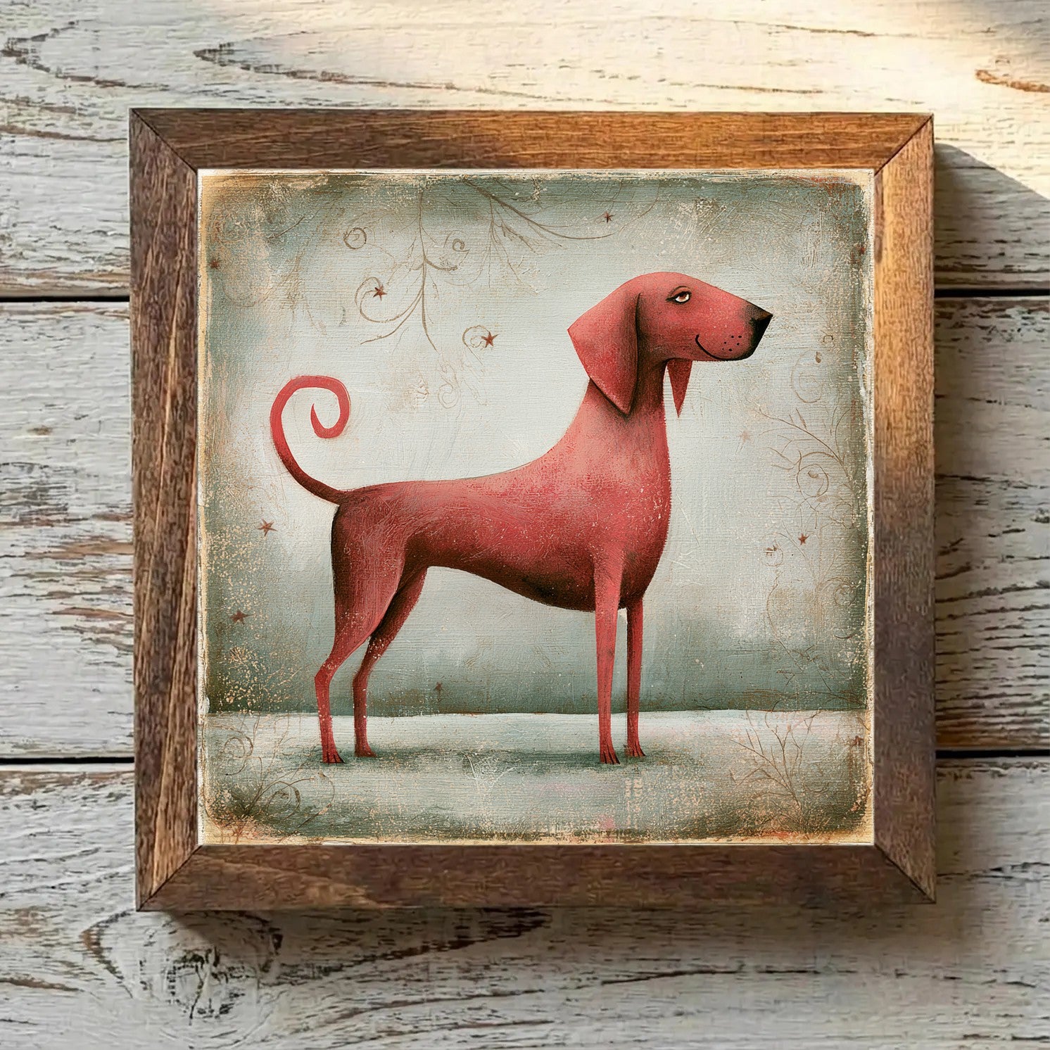 Redbone Coonhound Red - Variation 4
