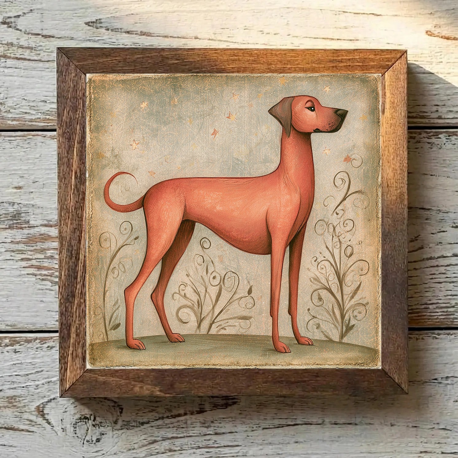Rhodesian Ridgeback Red Wheaten - Variation 2
