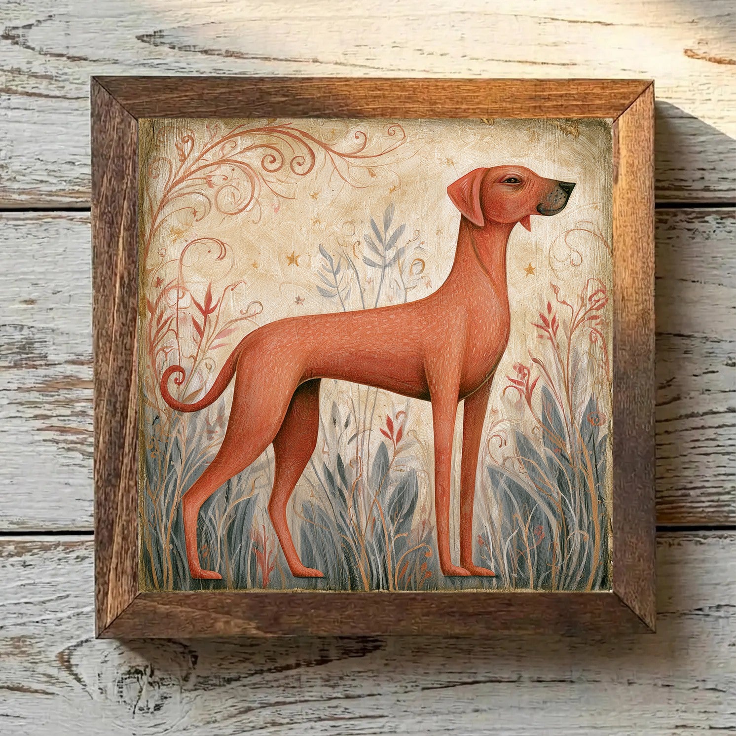 Rhodesian Ridgeback Red Wheaten - Variation 3
