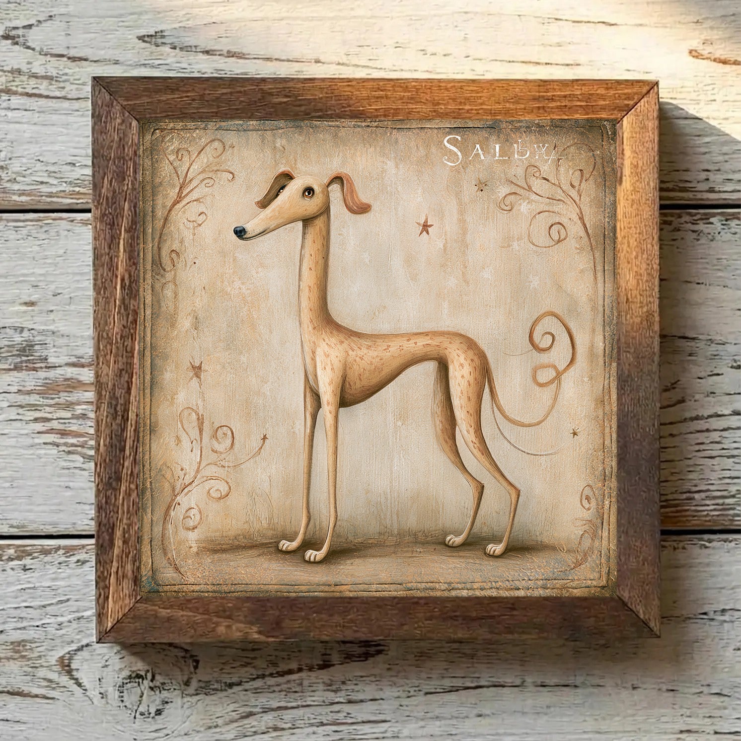 Saluki Fawn - Variation 3