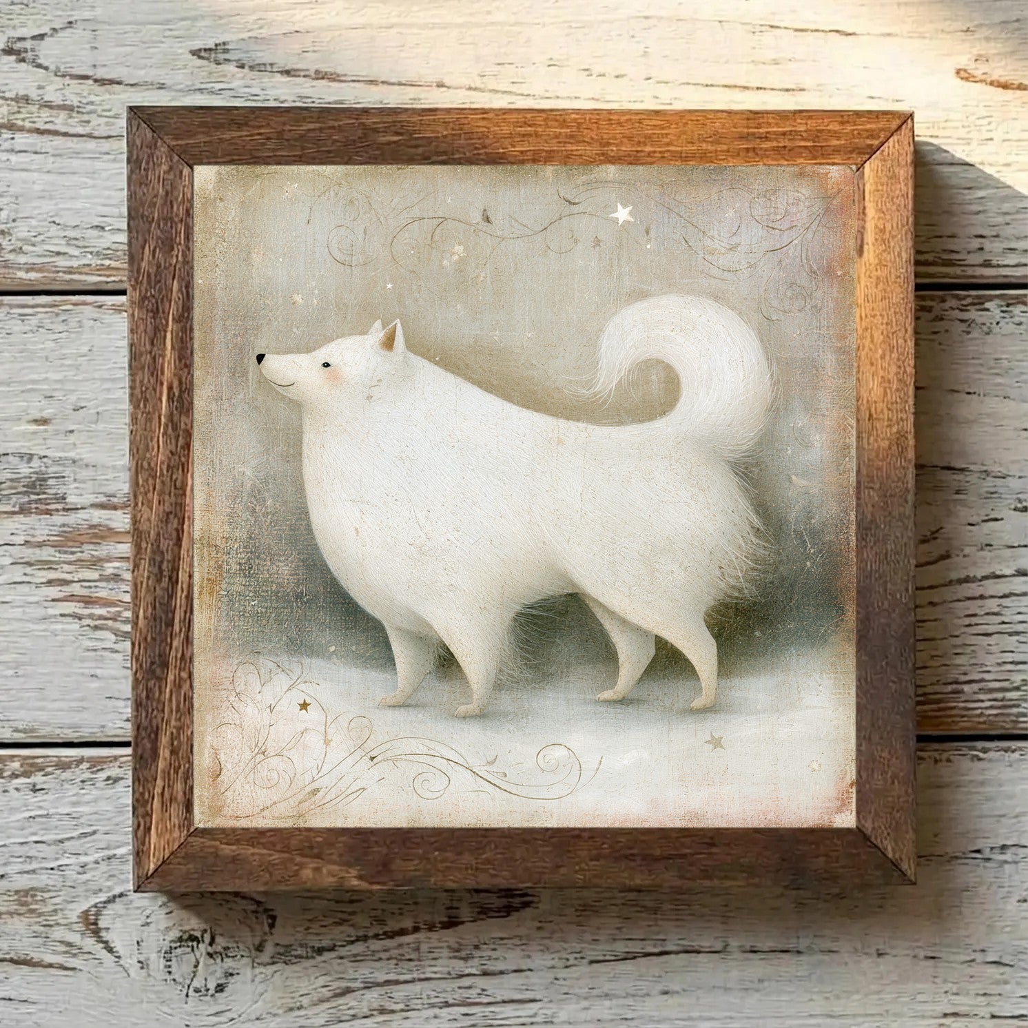 Samoyed White - Variation 4