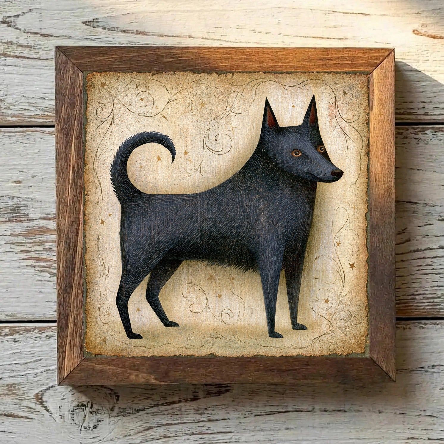 Schipperke Black - Variation 1