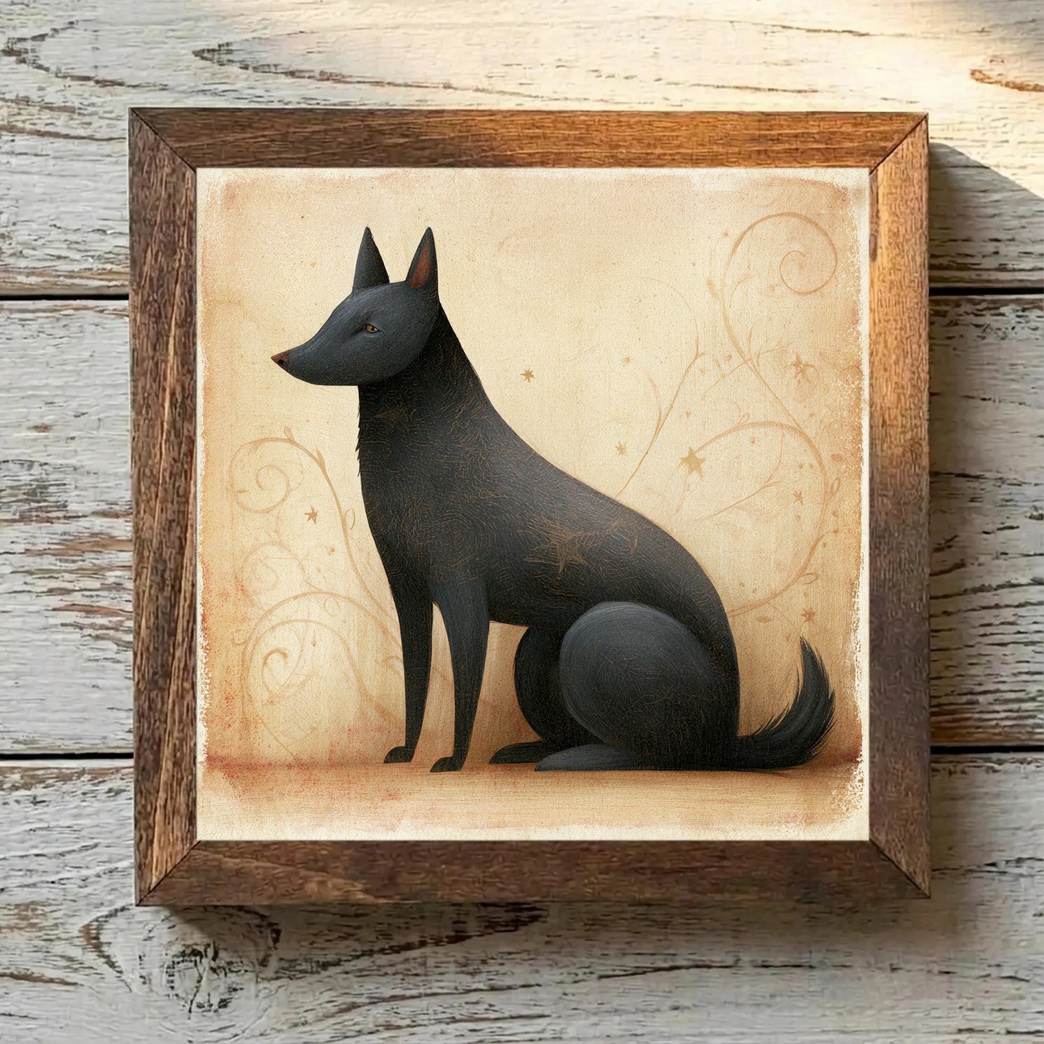 Schipperke Black - Variation 2