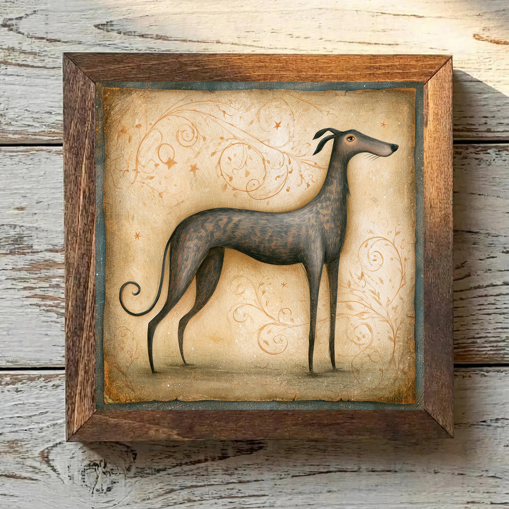 Scottish Deerhound Brindle - Variation 4