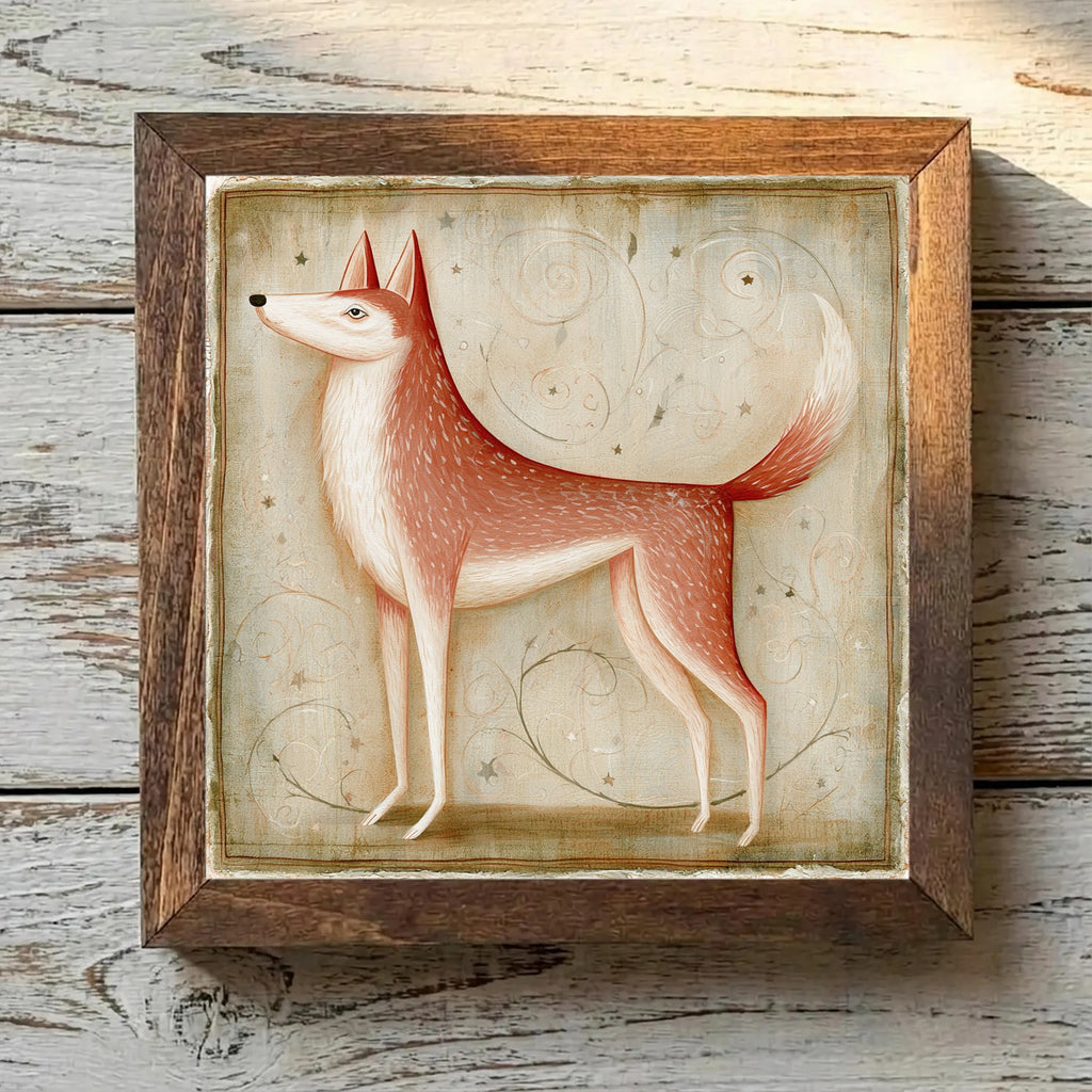 Siberian Husky Red & White - Variation 1