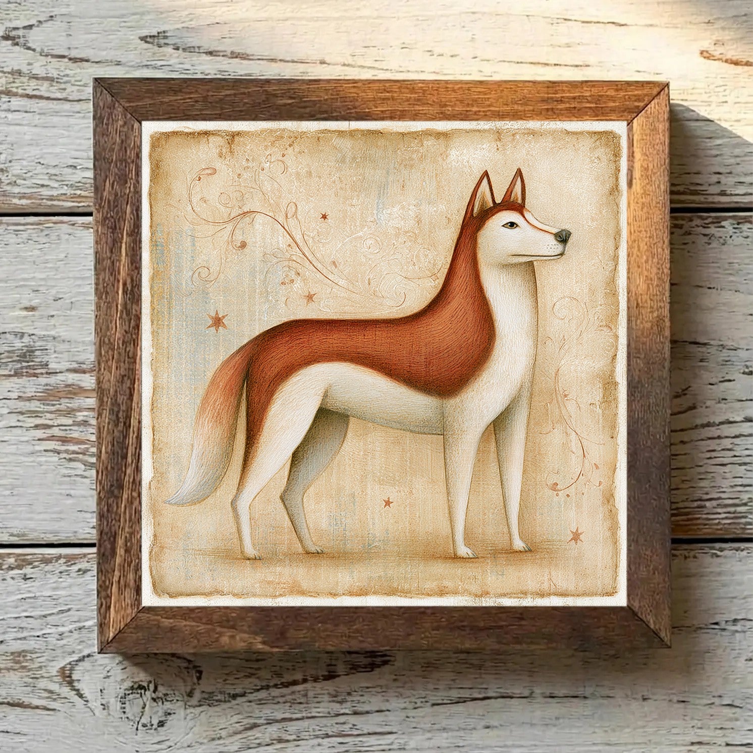 Siberian Husky Red & White - Variation 2