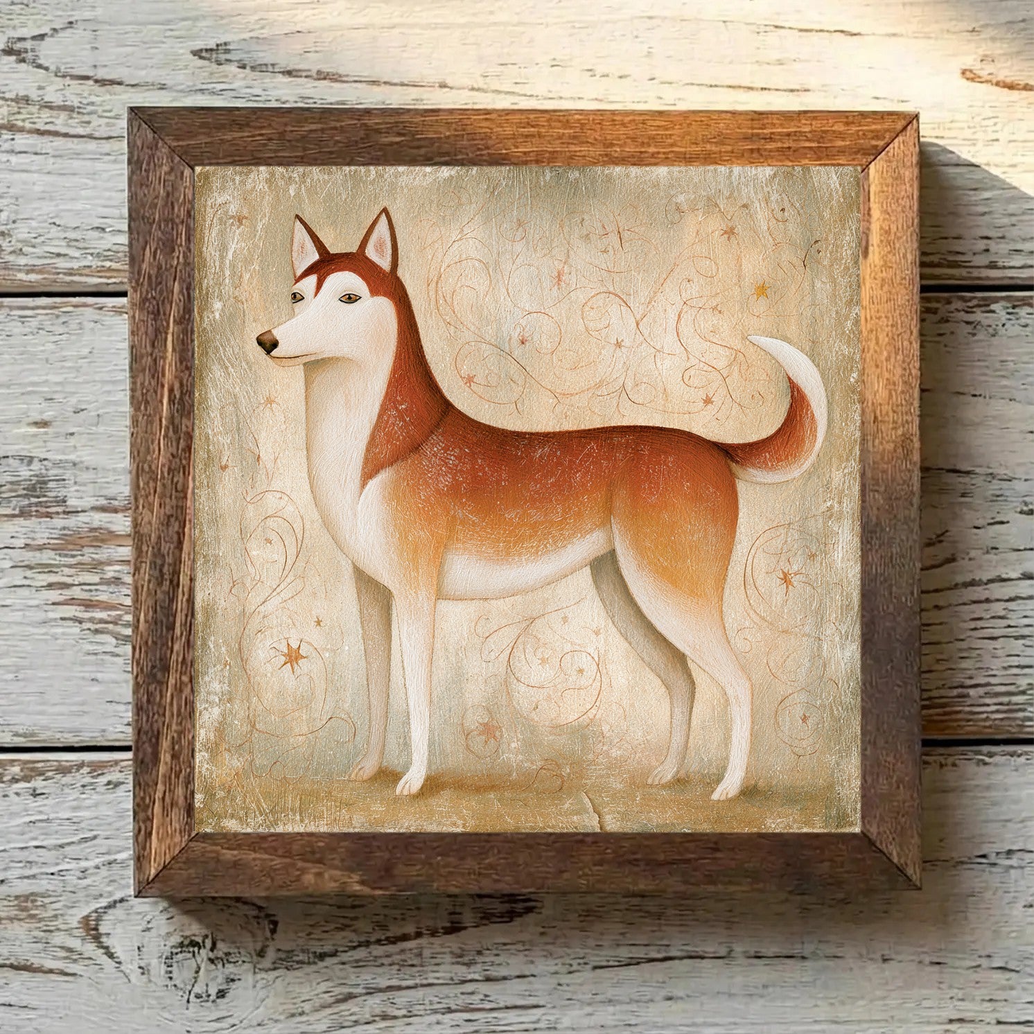 Siberian Husky Red & White - Variation 4