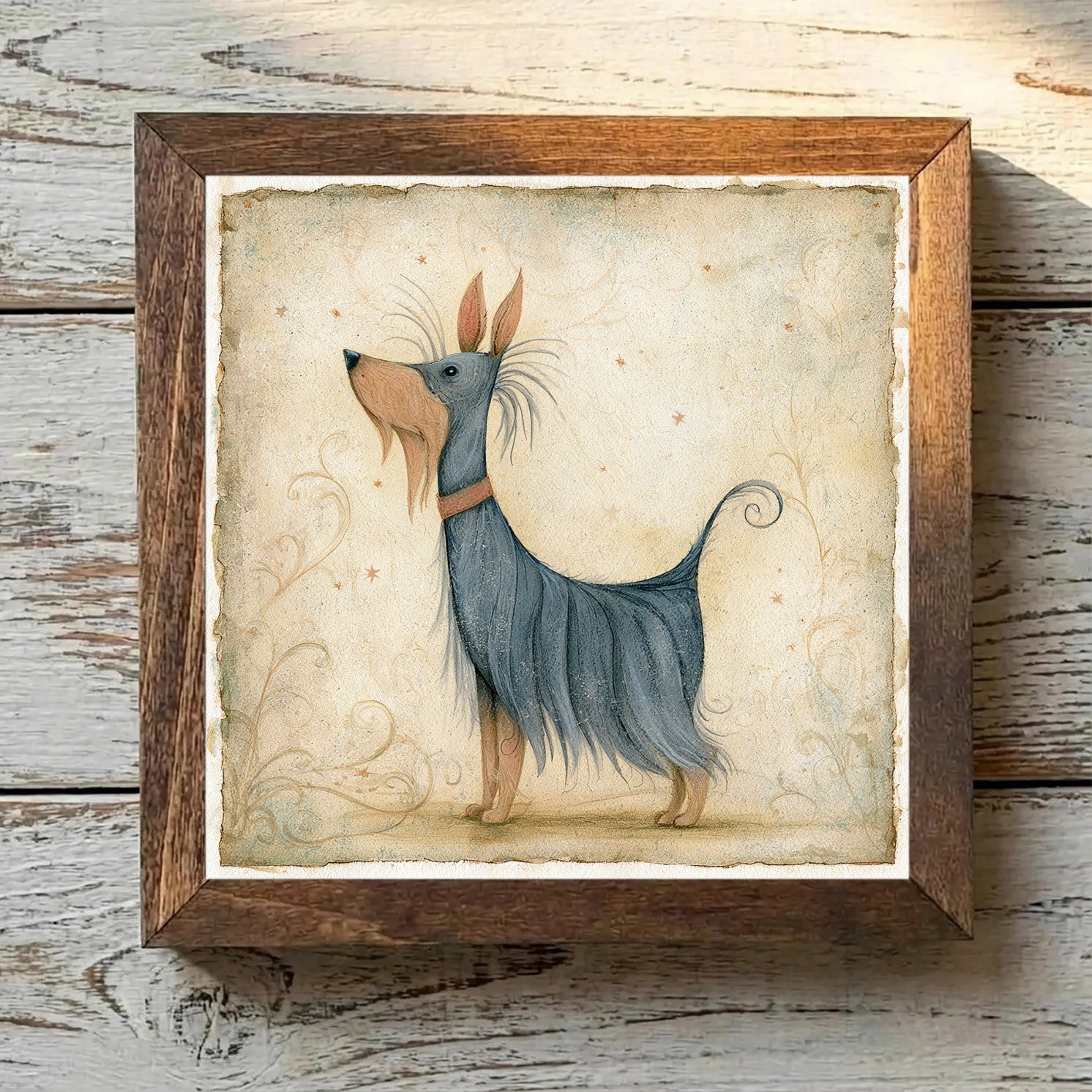 Silky Terrier Gray Blue & Tan - Variation 1