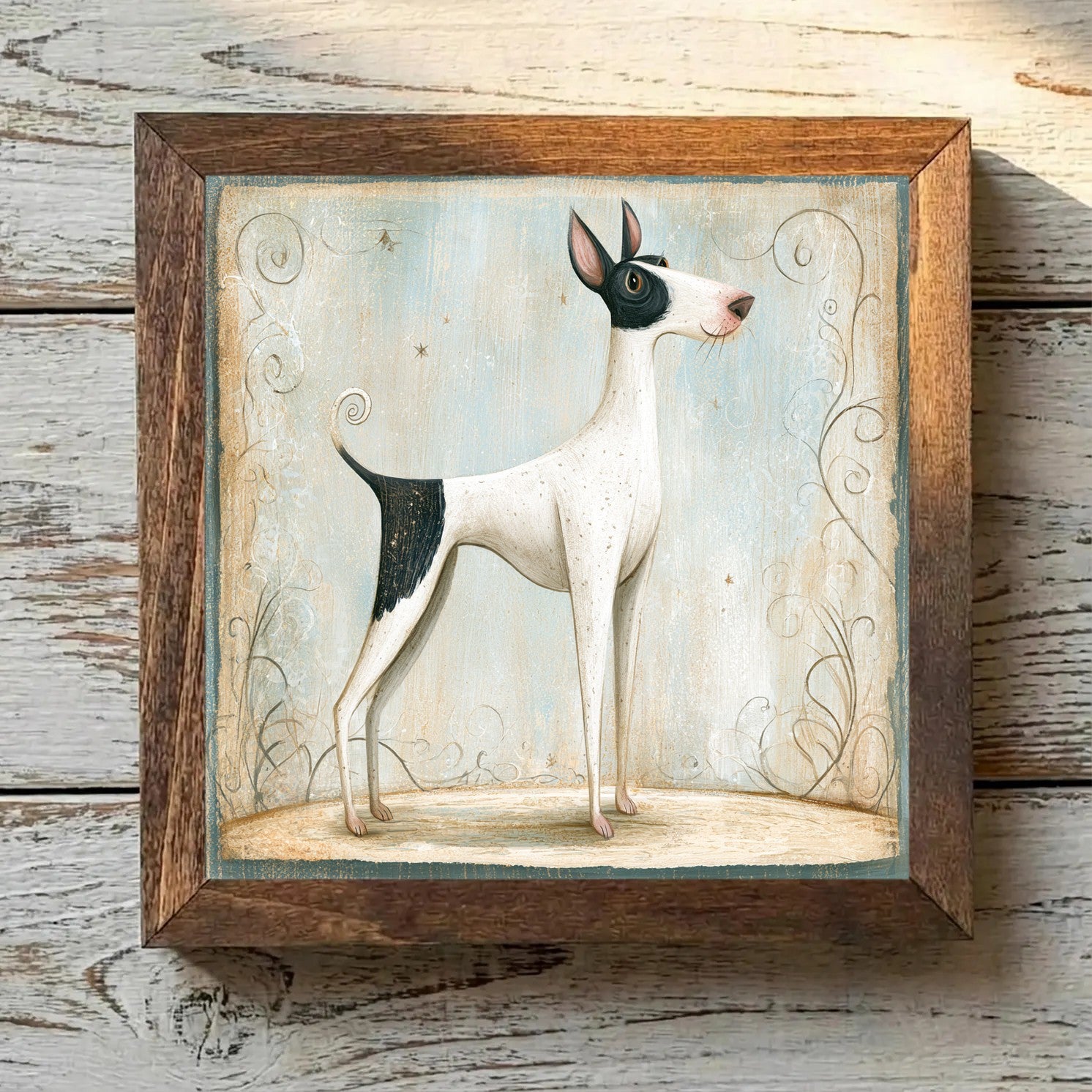 Smooth Fox Terrier White & Black - Variation 4