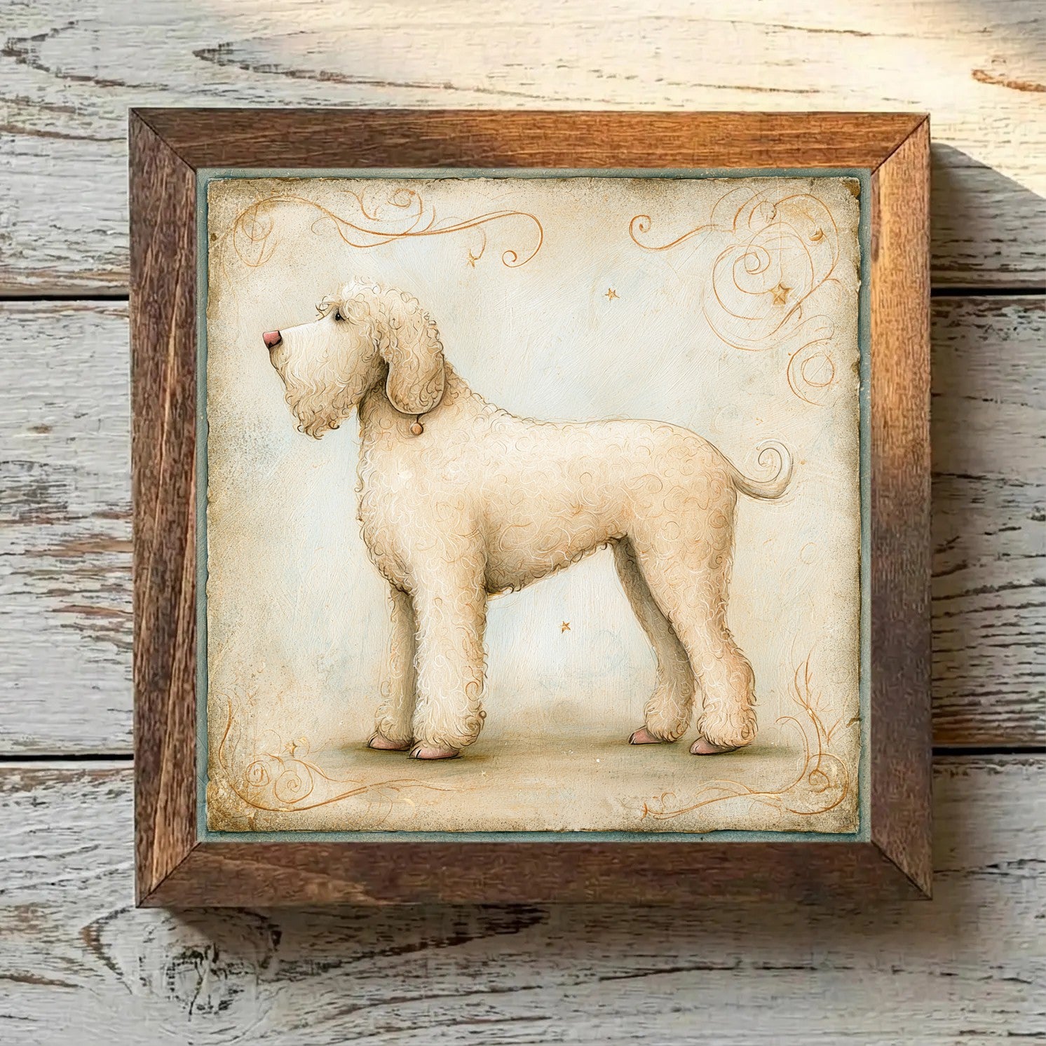 Spanish Water Dog Beige - Variation 3