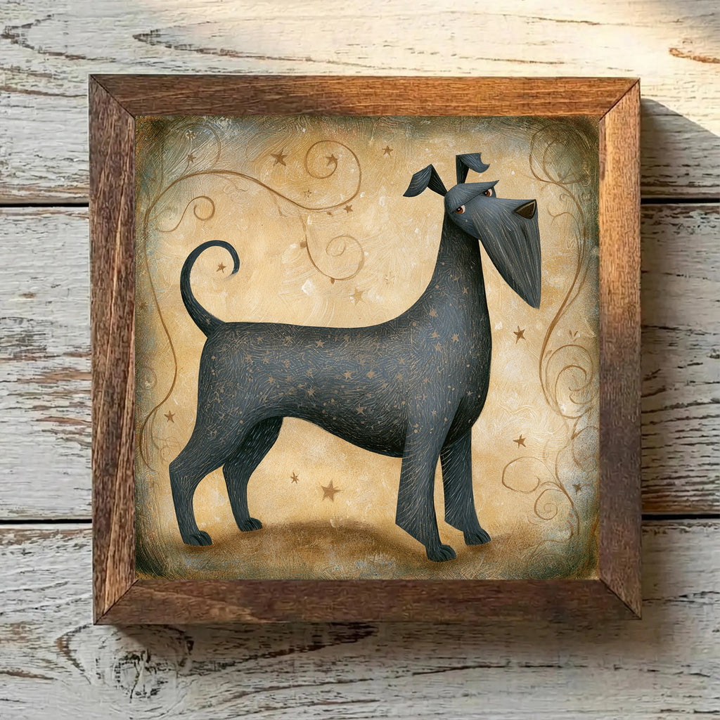 Standard Schnauzer Black - Variation 2