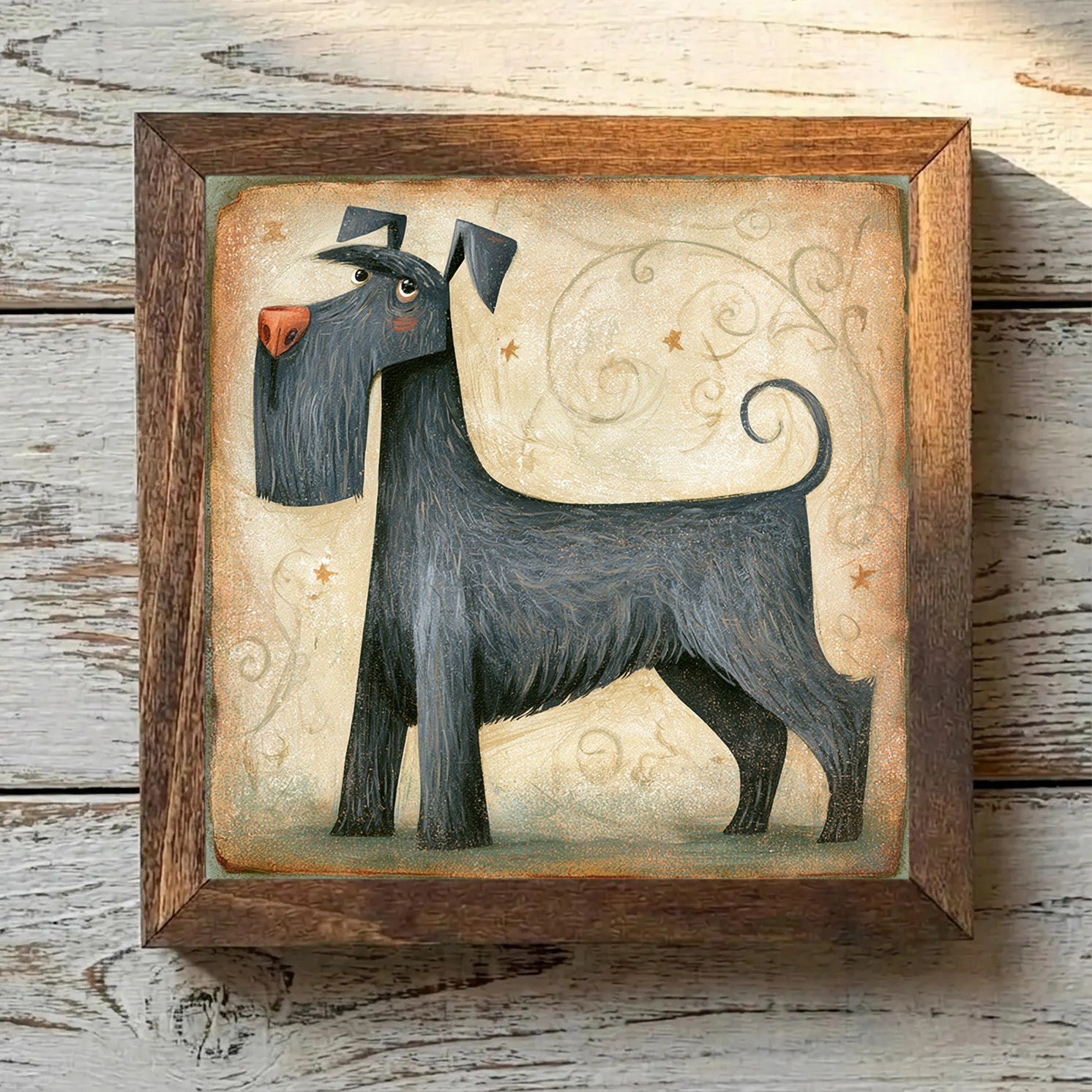 Standard Schnauzer Black - Variation 3