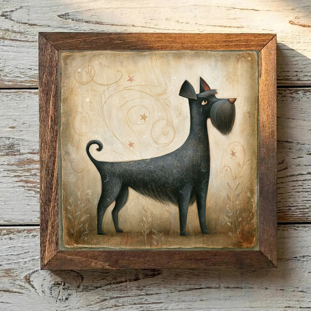 Standard Schnauzer Black - Variation 4