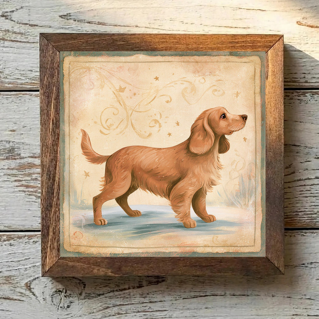 Sussex Spaniel Golden Liver - Variation 2