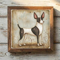 Teddy Roosevelt Terrier - Chocolate &
  White Chocolate & White - Variation 1