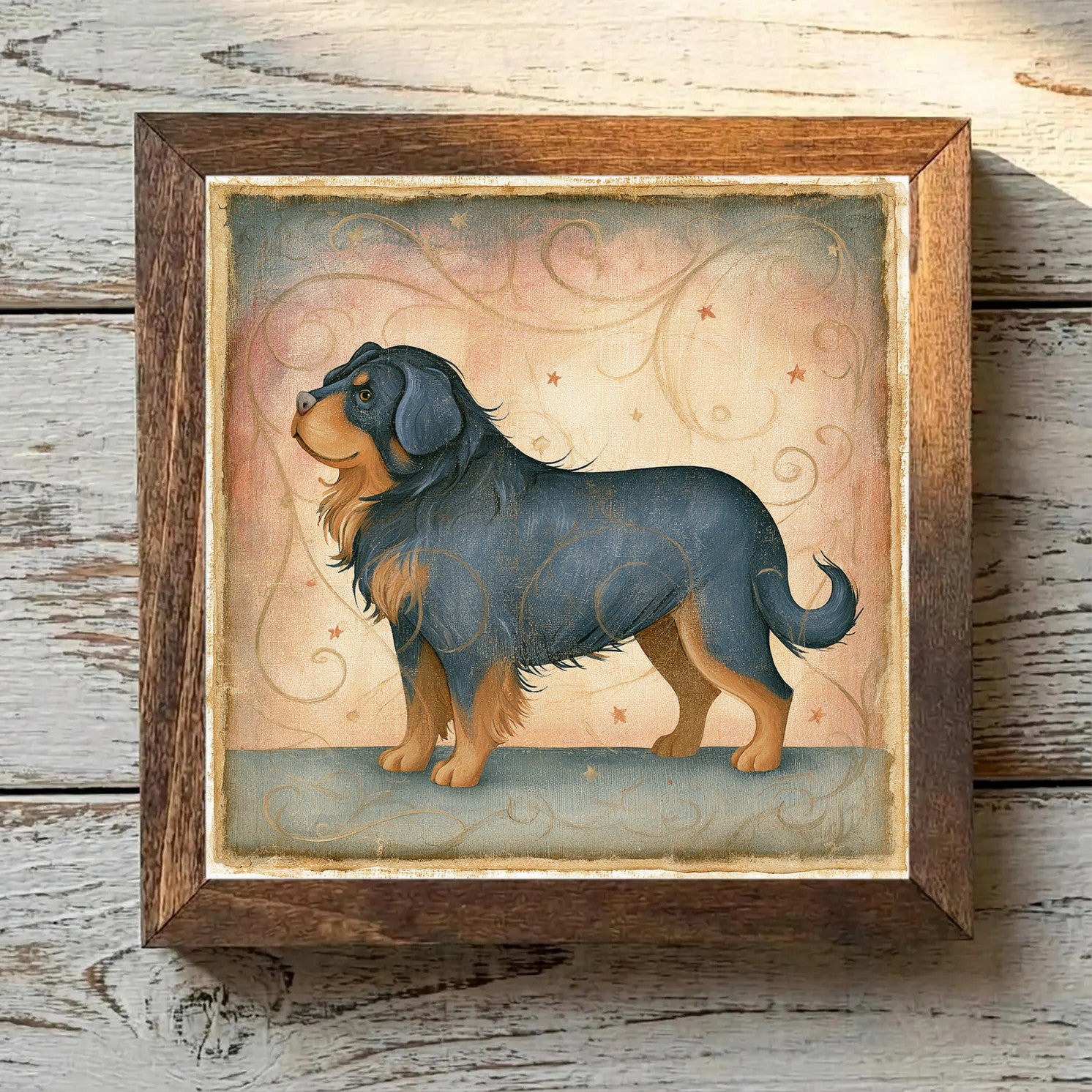 Tibetan Mastiff Black & Tan - Variation 1