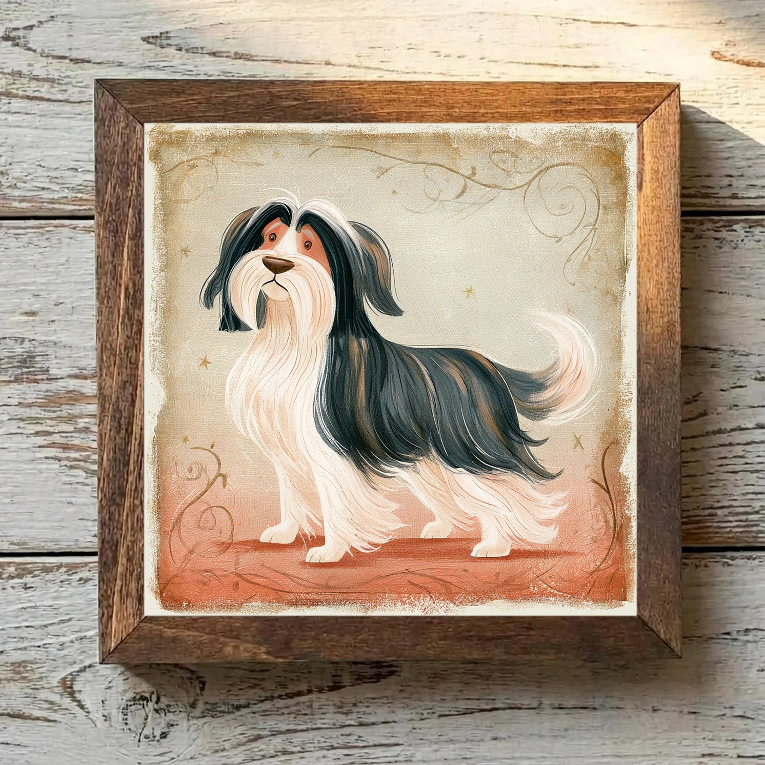 Tibetan Terrier Brindle - Variation 4