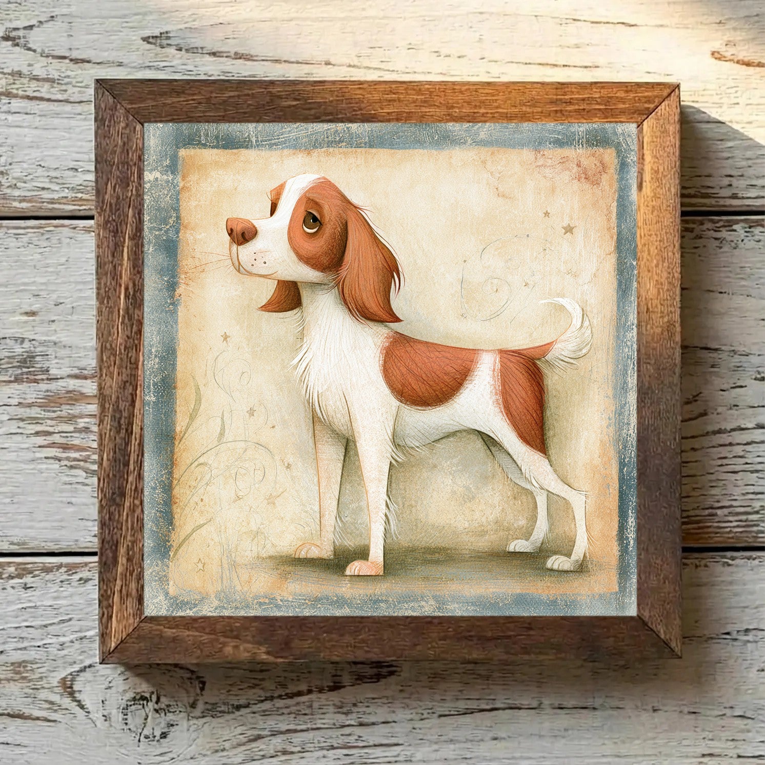 Welsh Springer Spaniel Red & White - Variation 1