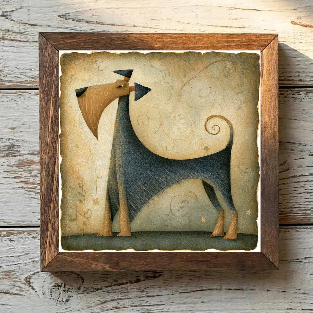 Welsh Terrier Grizzle & Tan - Variation 4