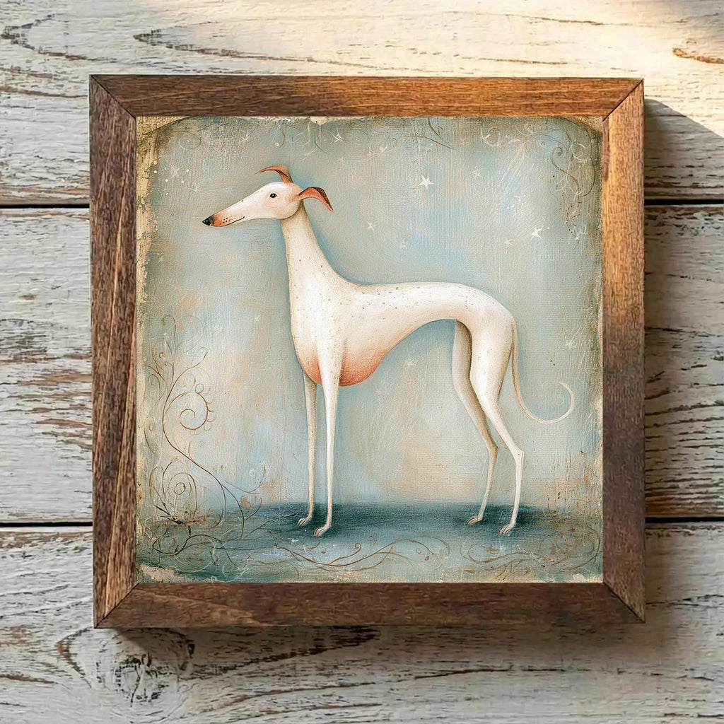Whippet White - Variation 1