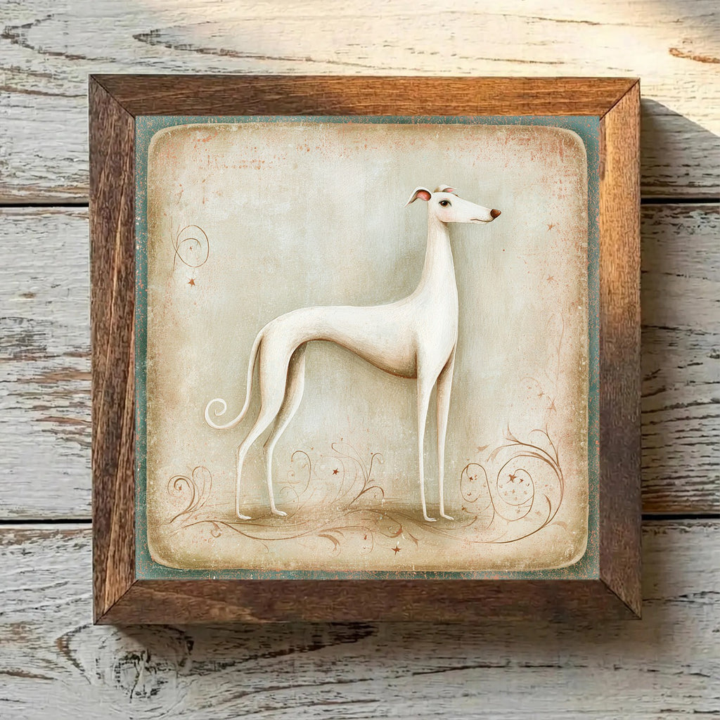 Whippet White - Variation 2